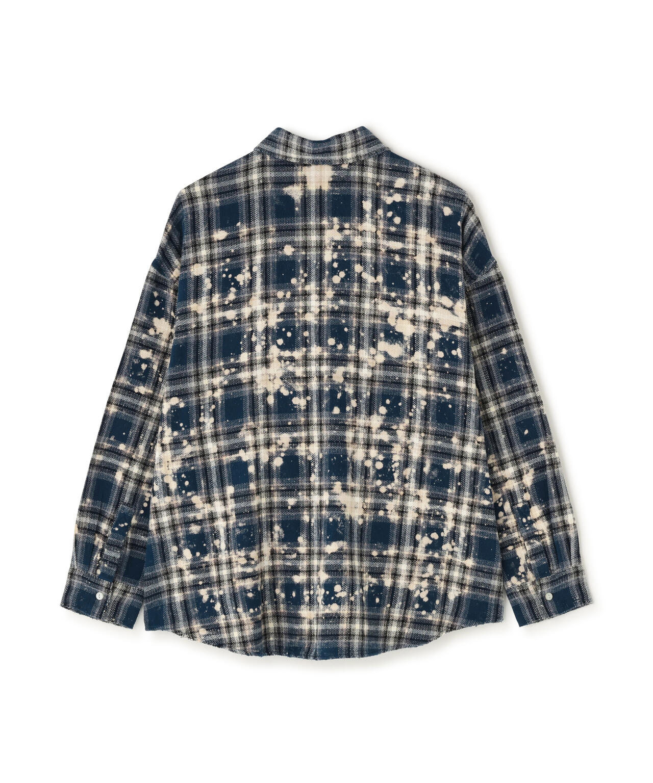 WHITELAND/ホワイトランド/BLEACH CHECK SHIRTS