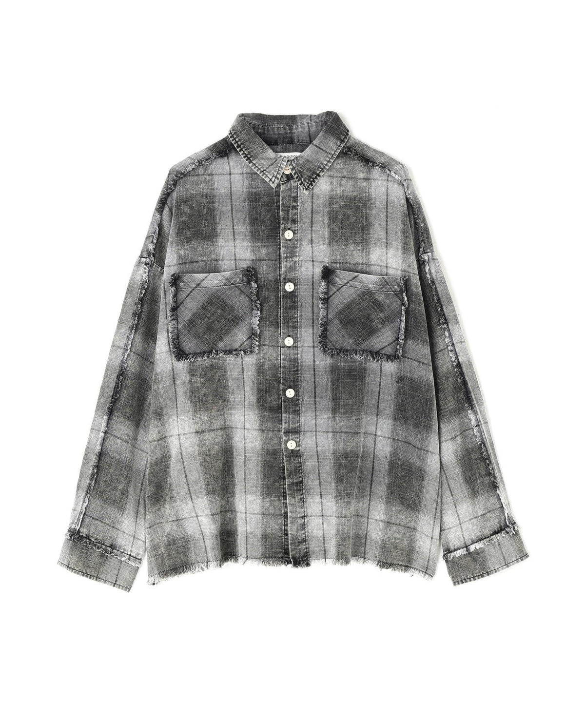 DankeSchon/ダンケシェーン/WASH CHECK SHIRTS