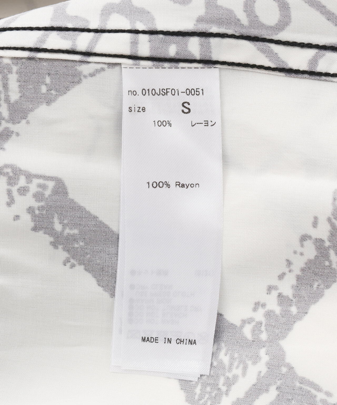 VAQUERA×MOUSSY/ヴァケラ×マウジー/VQ PARIS SYNDROME BUTTONDOWN SHIRT