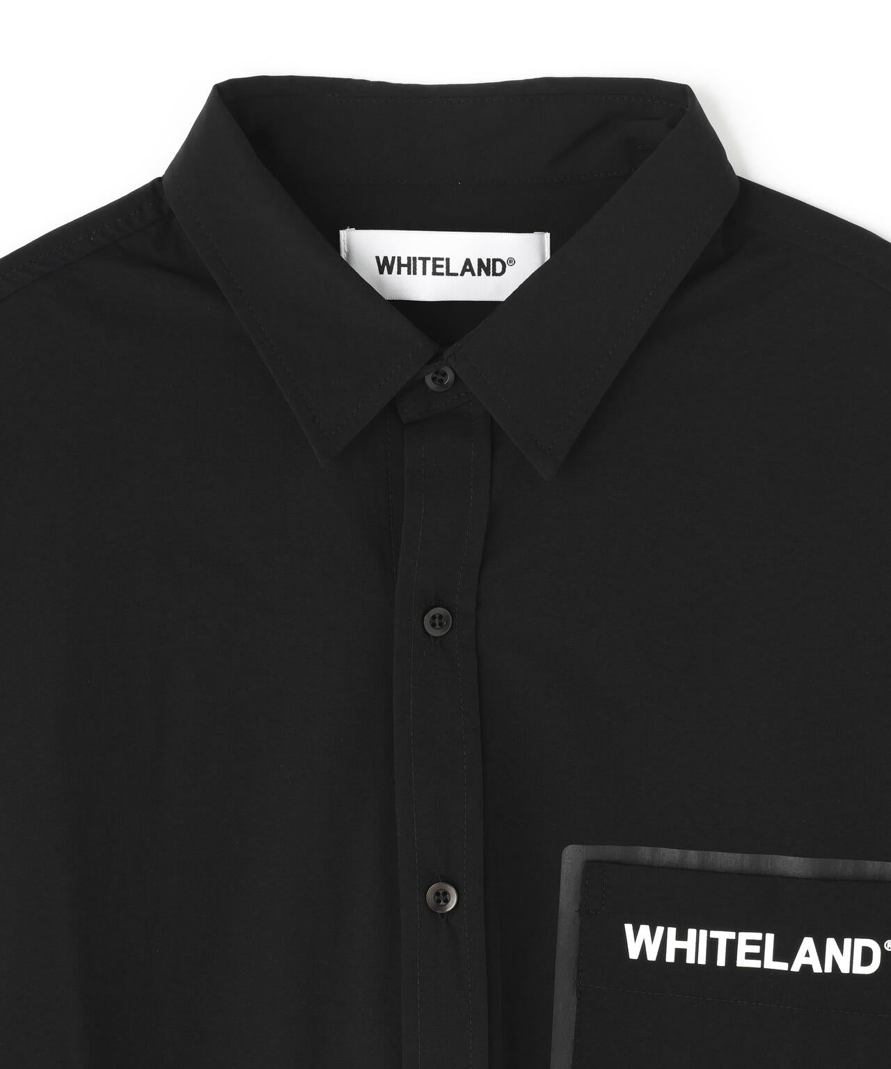 【WEB&DEPOT限定】WHITELAND/ホワイトランド/LOGO P-TECK S/S SHIRTS