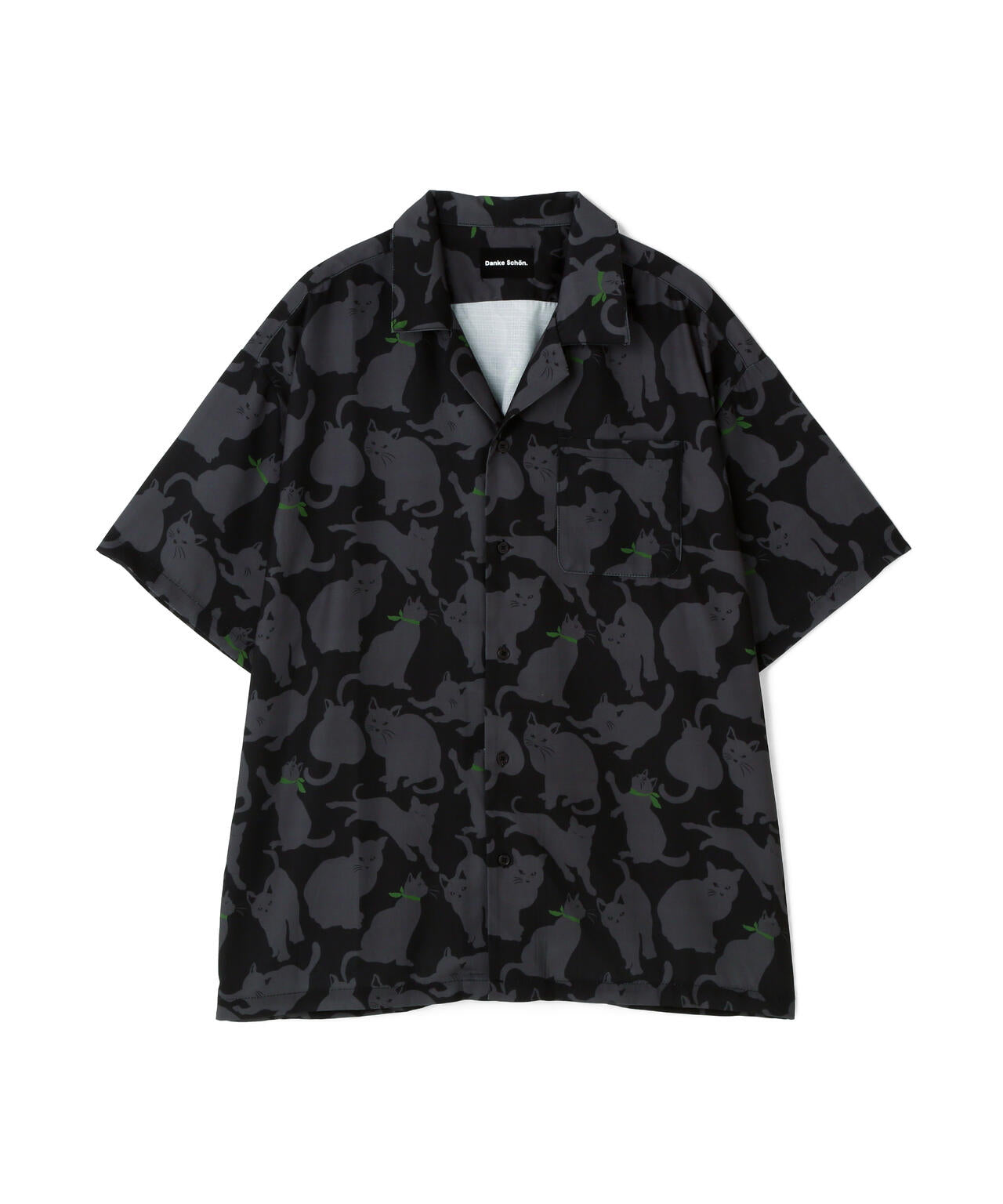 【WEB&DEPOT限定】DankeSchon/ダンケシェーン/CAT S/S SHIRTS