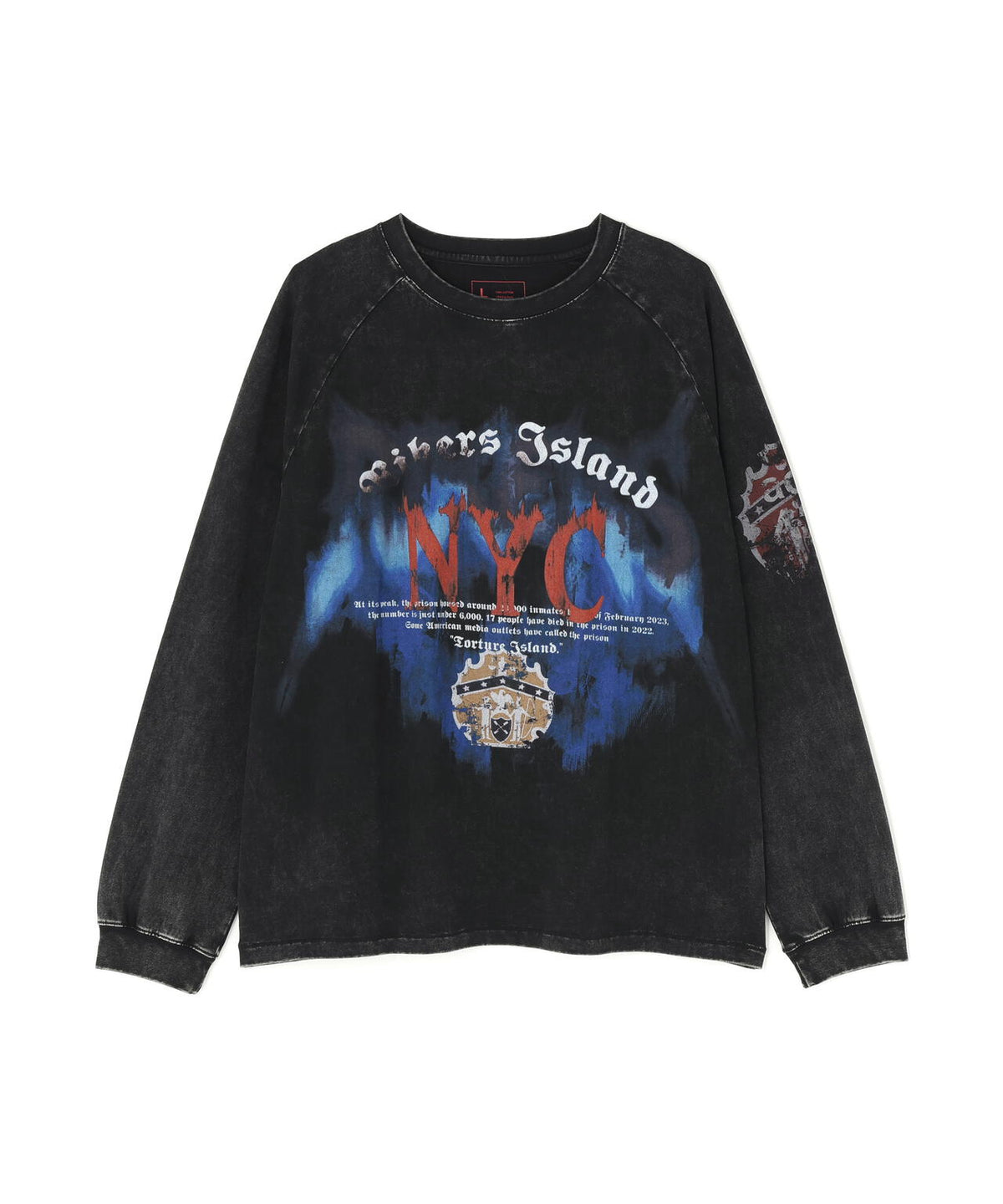 DankeSchon/ダンケシェーン/CHEMICAL RAGLAN LST RIKERS
