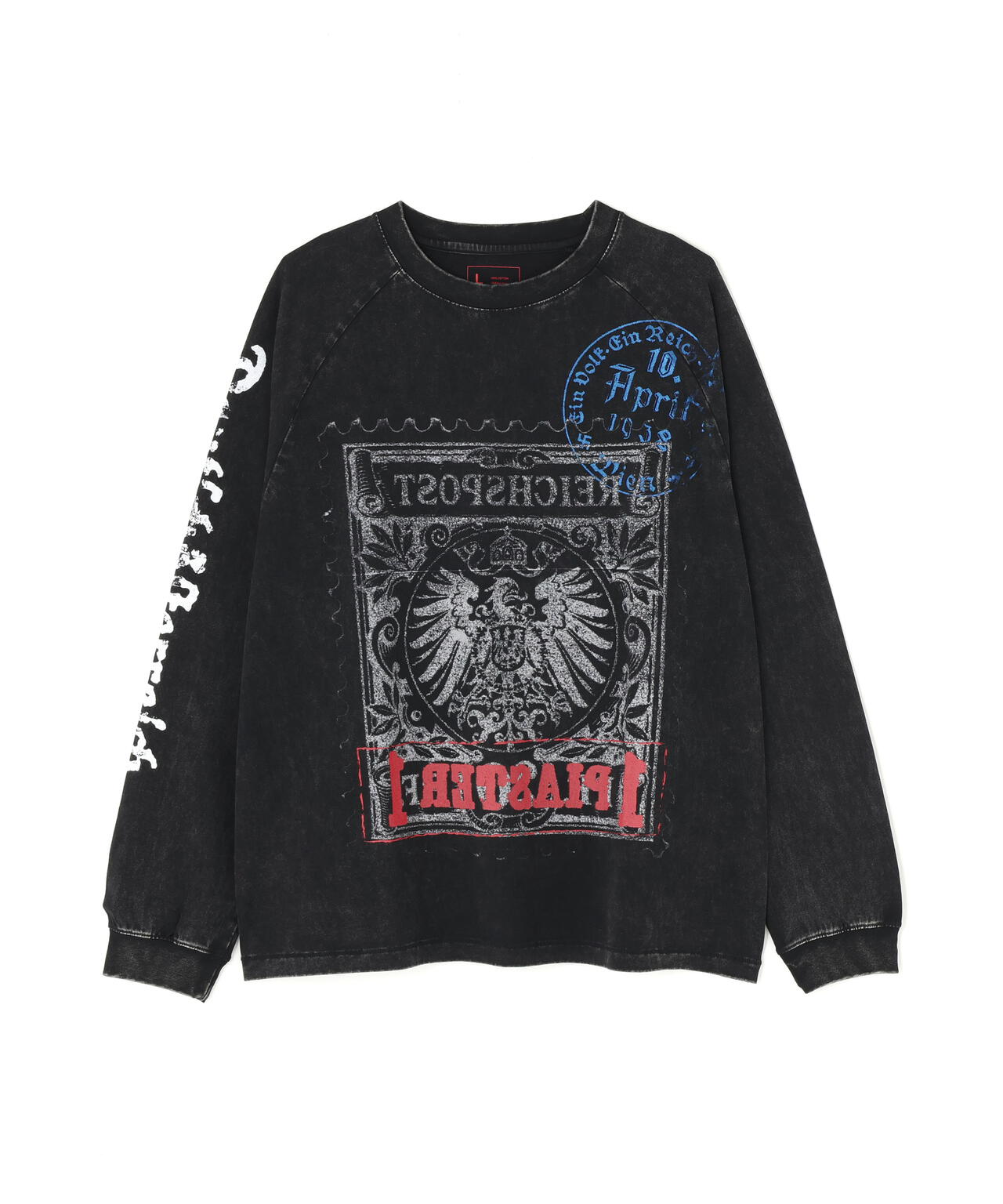 DankeSchon/ダンケシェーン/CHEMICAL RAGLAN LST STEMPEL