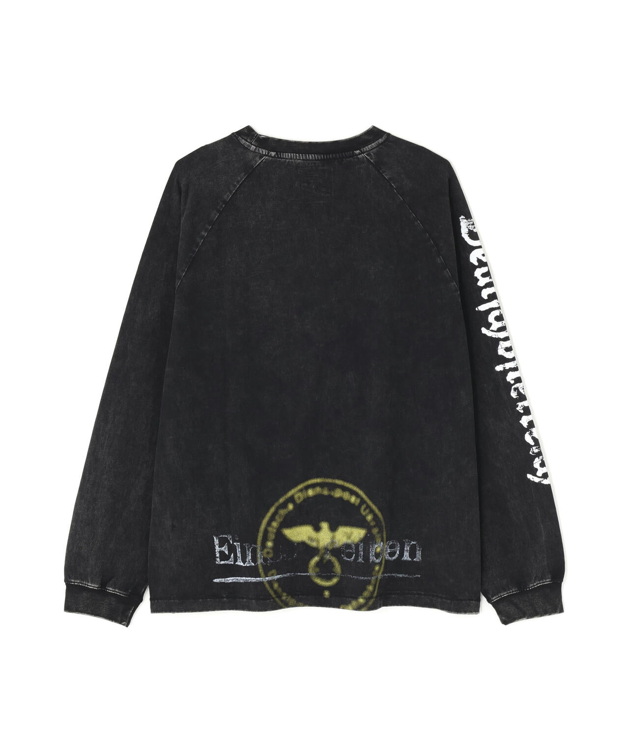 DankeSchon/ダンケシェーン/CHEMICAL RAGLAN LST STEMPEL