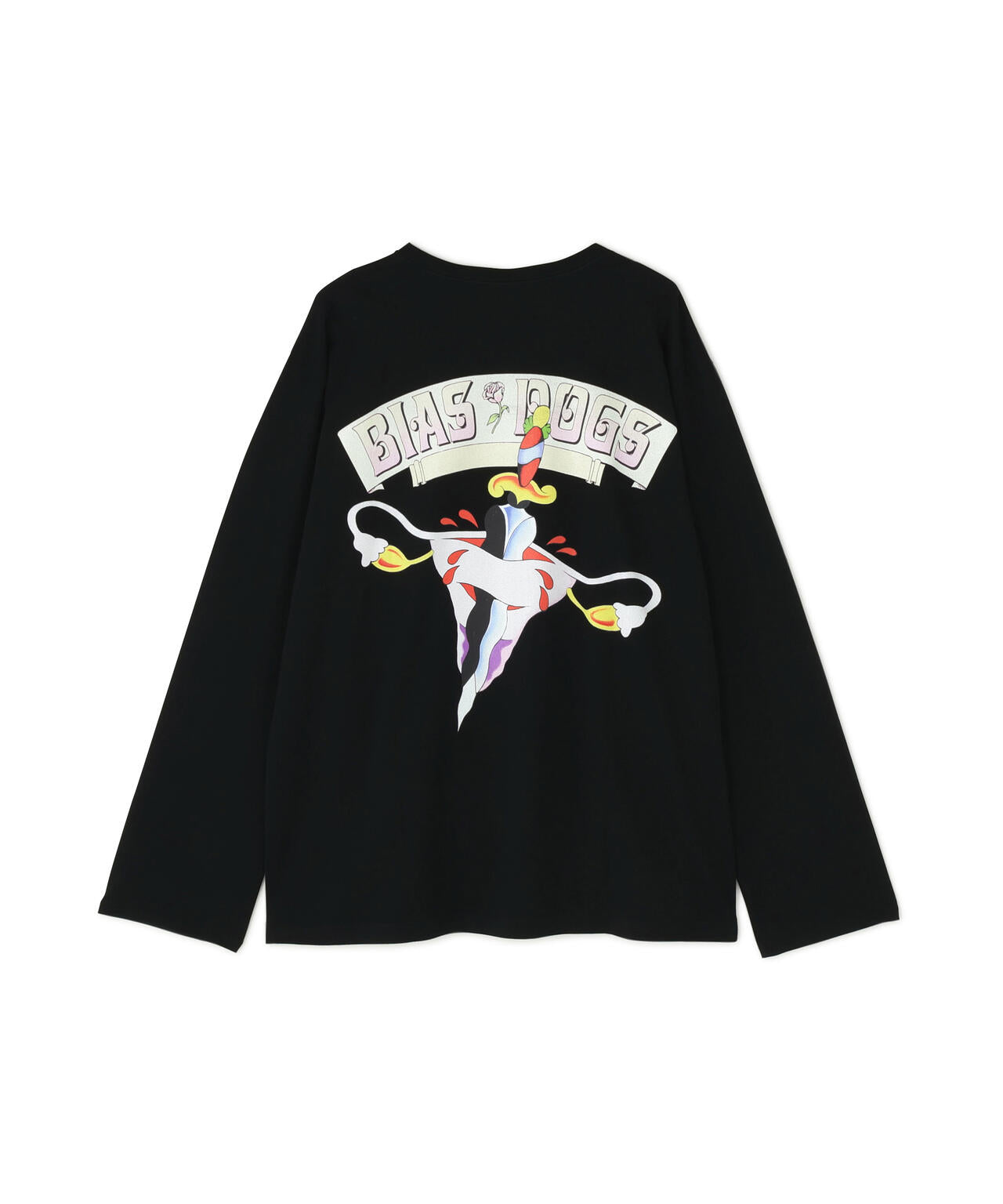 BIAS DOGS/バイアスドッグス/M&I L/S TEE