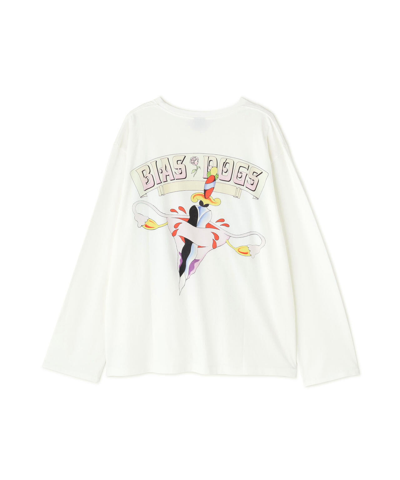 BIAS DOGS/バイアスドッグス/M&I L/S TEE