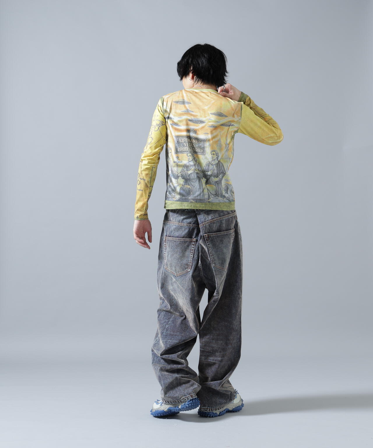 H:180cm C:88cm W:69cm H:90cm 着用サイズ:F
