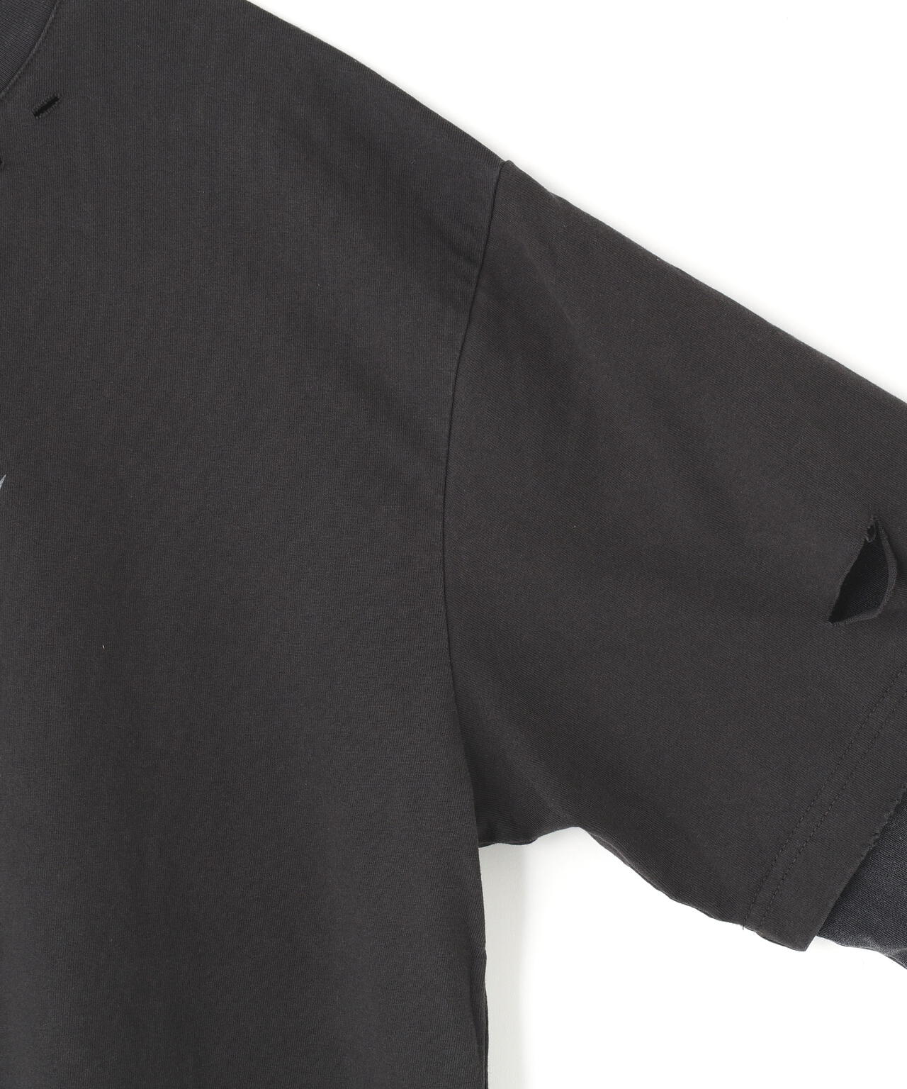 SUPPLIER/サプライヤー/Dusty Iron Cross Layered Long Sleeve Tee
