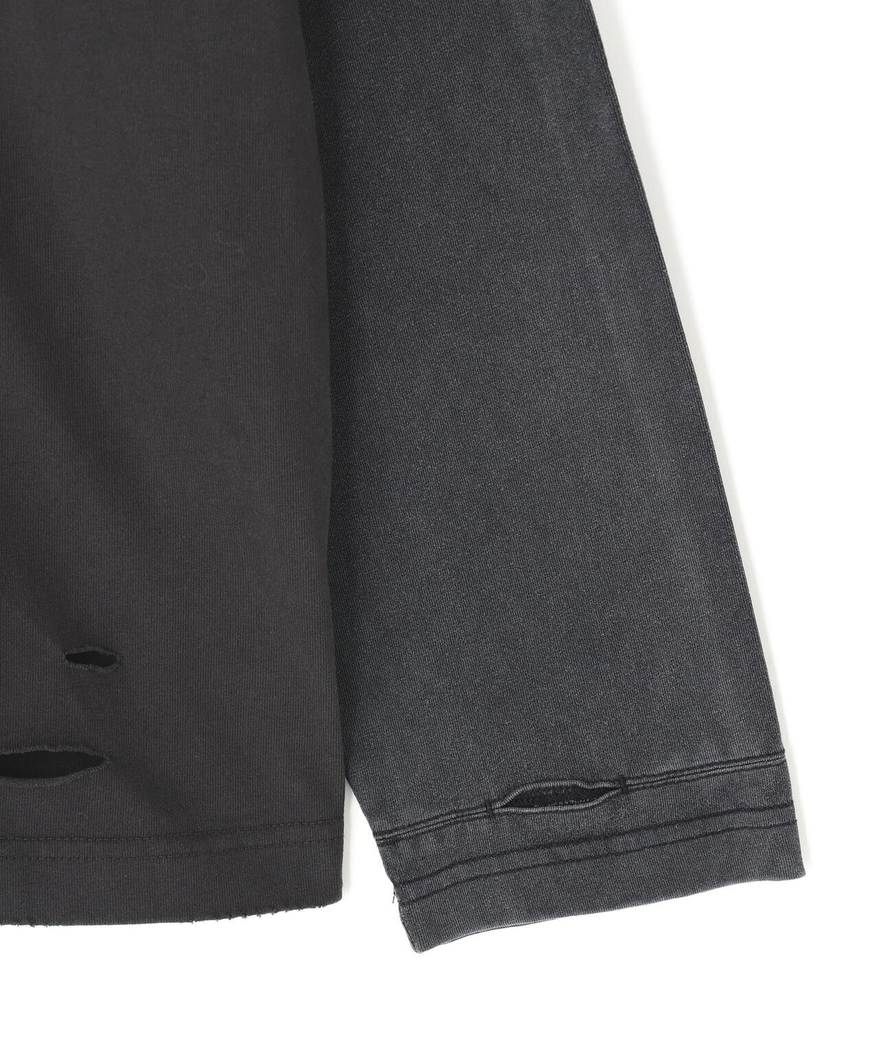 SUPPLIER/サプライヤー/Dusty Iron Cross Layered Long Sleeve Tee