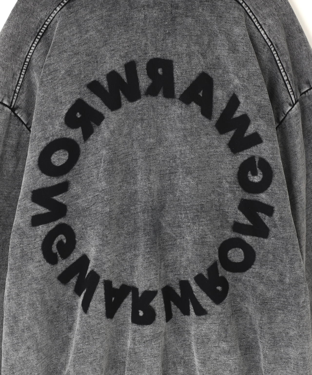 DankeSchon/ダンケシェーン/CHEMICAL SWEAT ZIP HOODIE