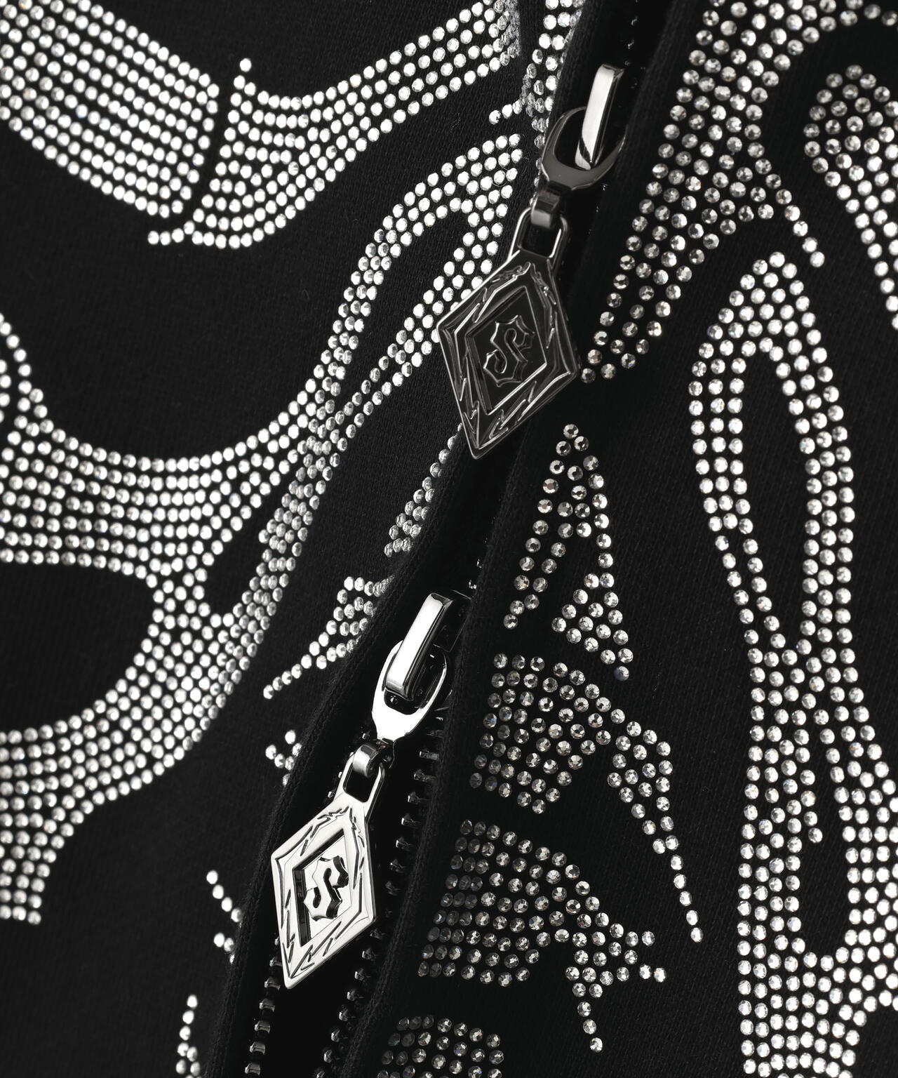 SUPPLIER/サプライヤー/FIRE SKELETON RHINESTONE HOODIE