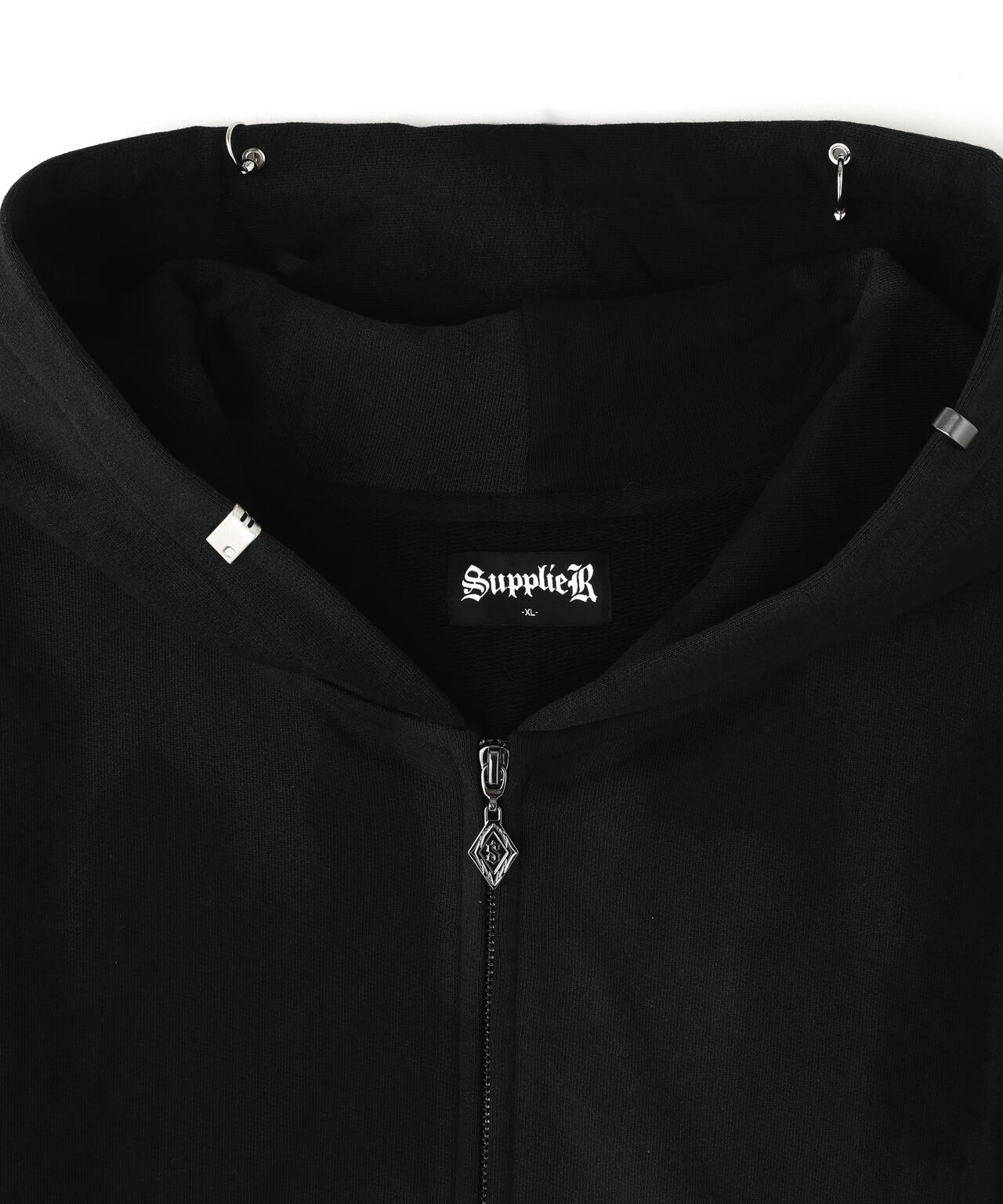 SUPPLIER/サプライヤー/TRIBAL BONES PIERCED HOODIE