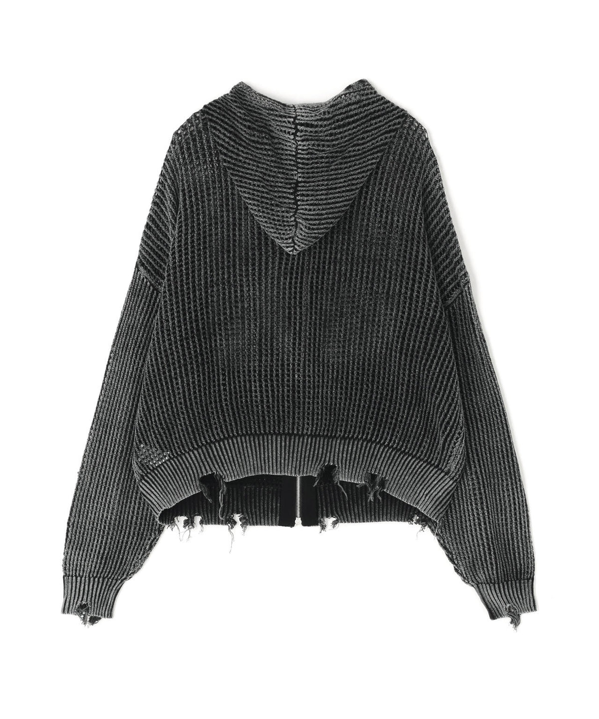 DankeSchon/ダンケシェーン/ACID WASH MESH HOODIE