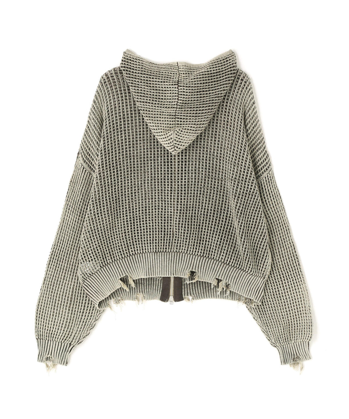 DankeSchon/ダンケシェーン/ACID WASH MESH HOODIE