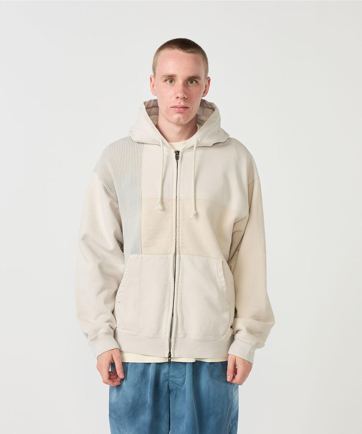 THE NORTH FACE PURPLE LABEL/Field Patchworked Zip Up Parka