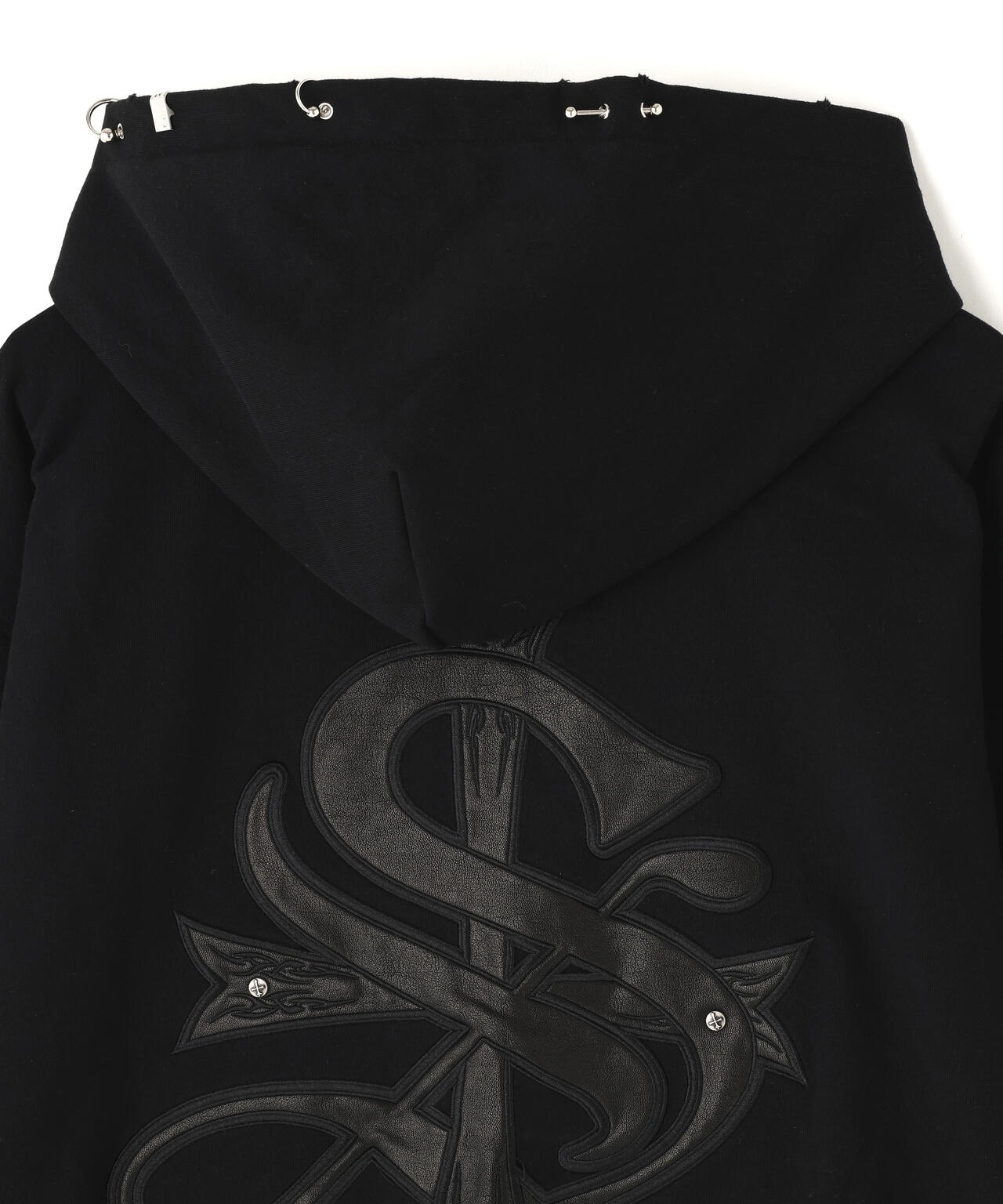 SUPPLIER/サプライヤー/Pierced Tribal Cross Zip Hoodie