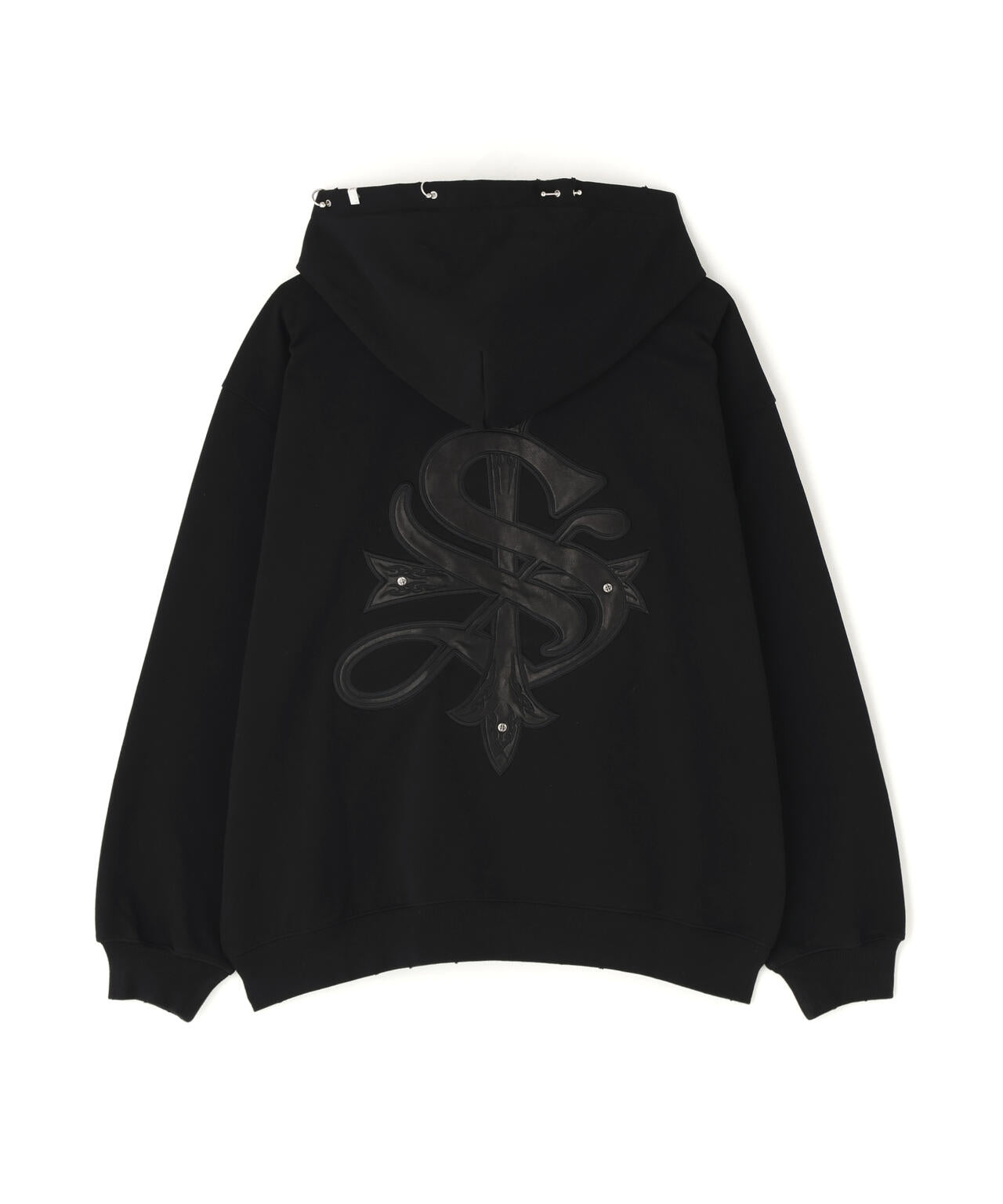 SUPPLIER/サプライヤー/Pierced Tribal Cross Zip Hoodie