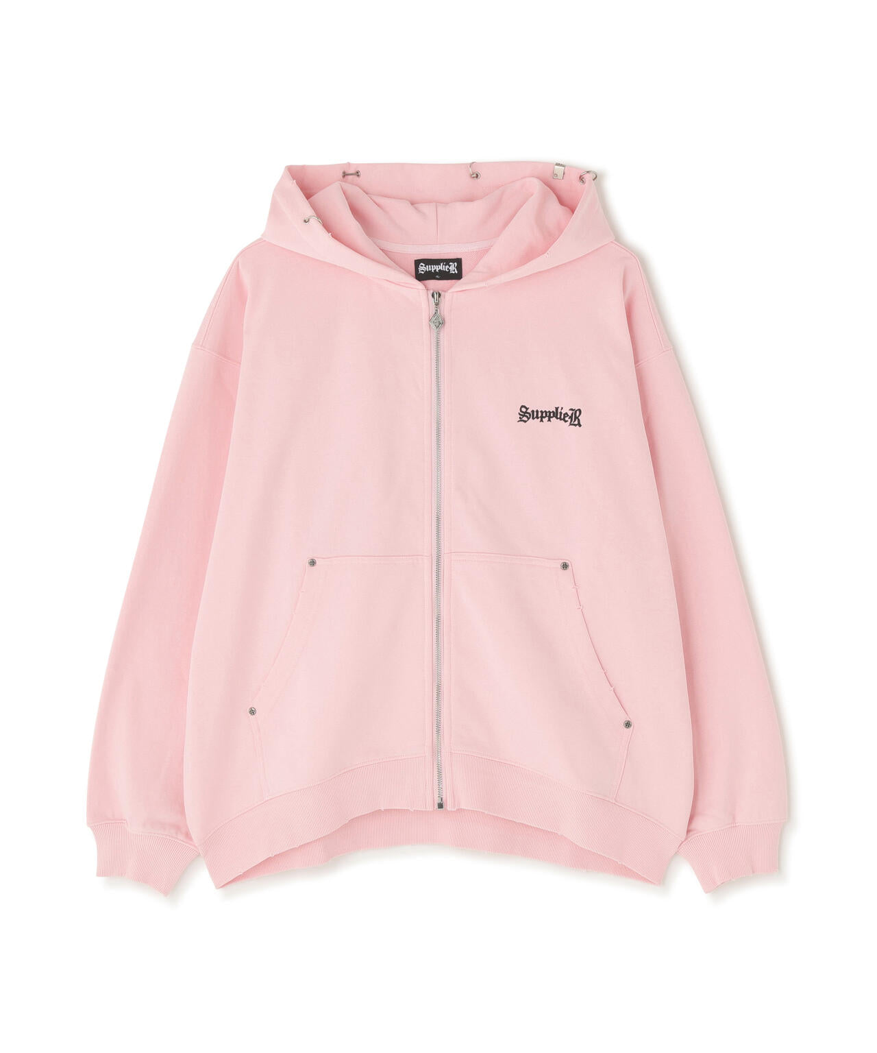 SUPPLIER/サプライヤー/Pierced Tribal Cross Zip Hoodie