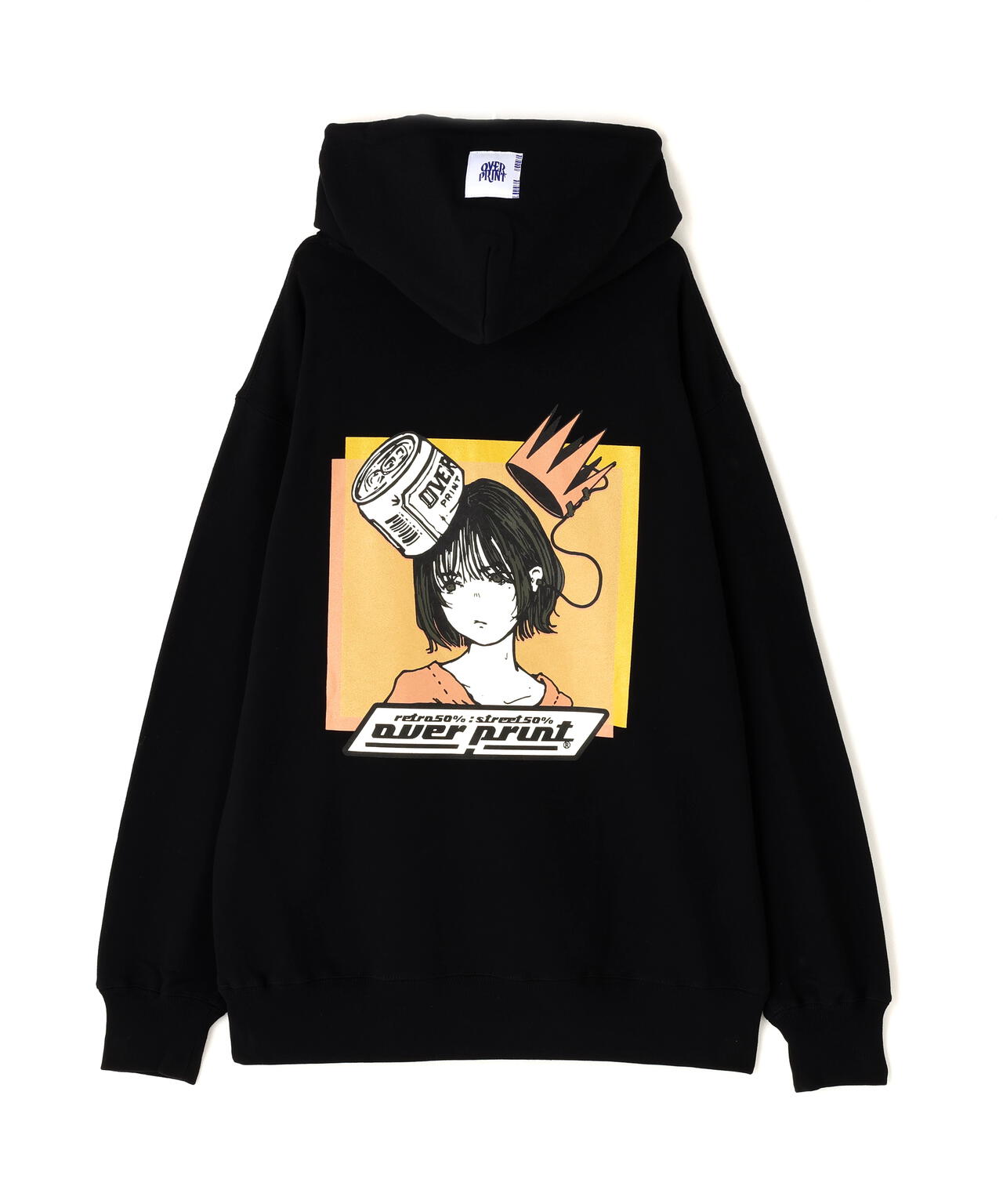 overprint/オーバープリント/MIX COLORS HOODIE
