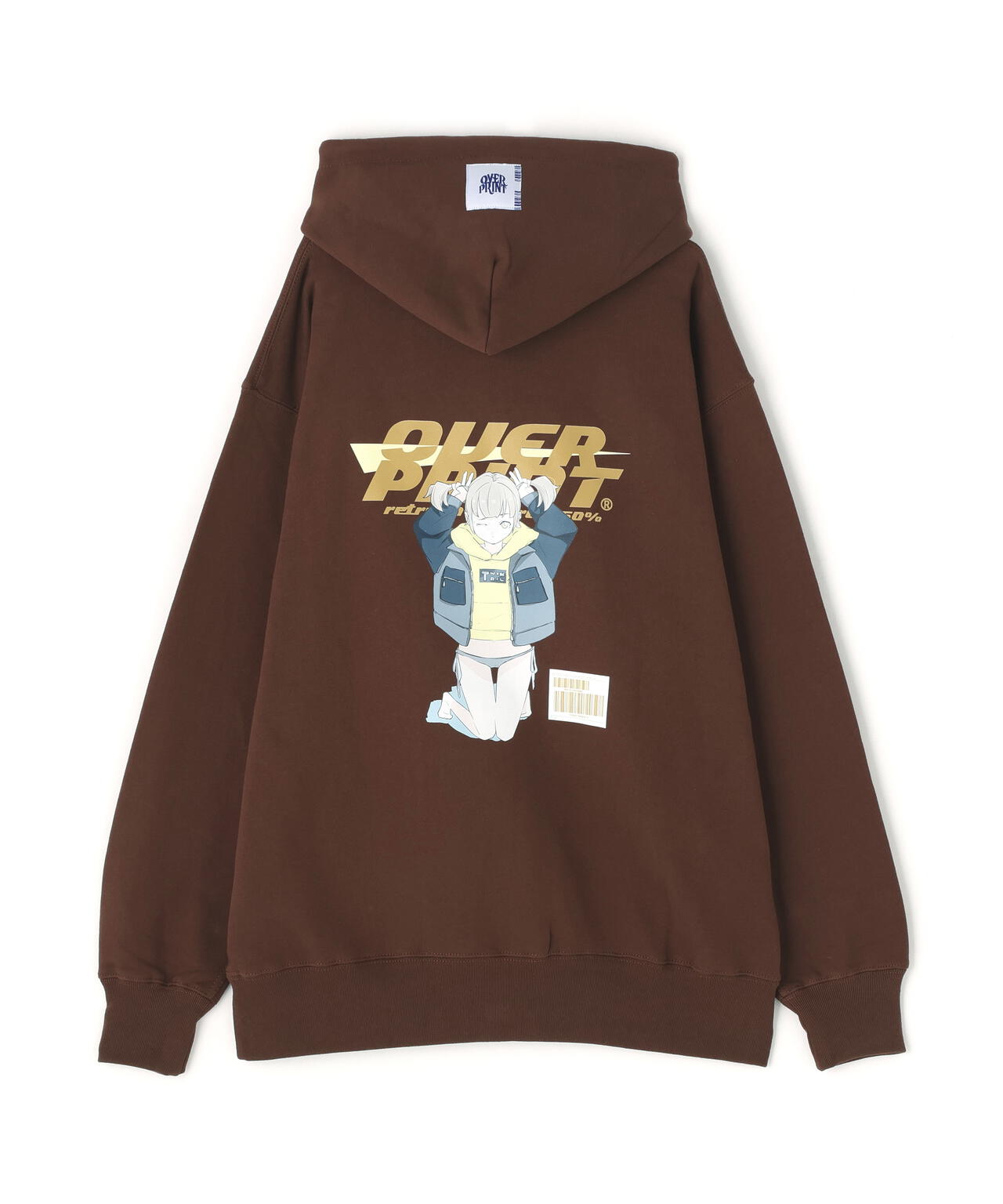 overprint/オーバープリント/GALLERY HOODIE A