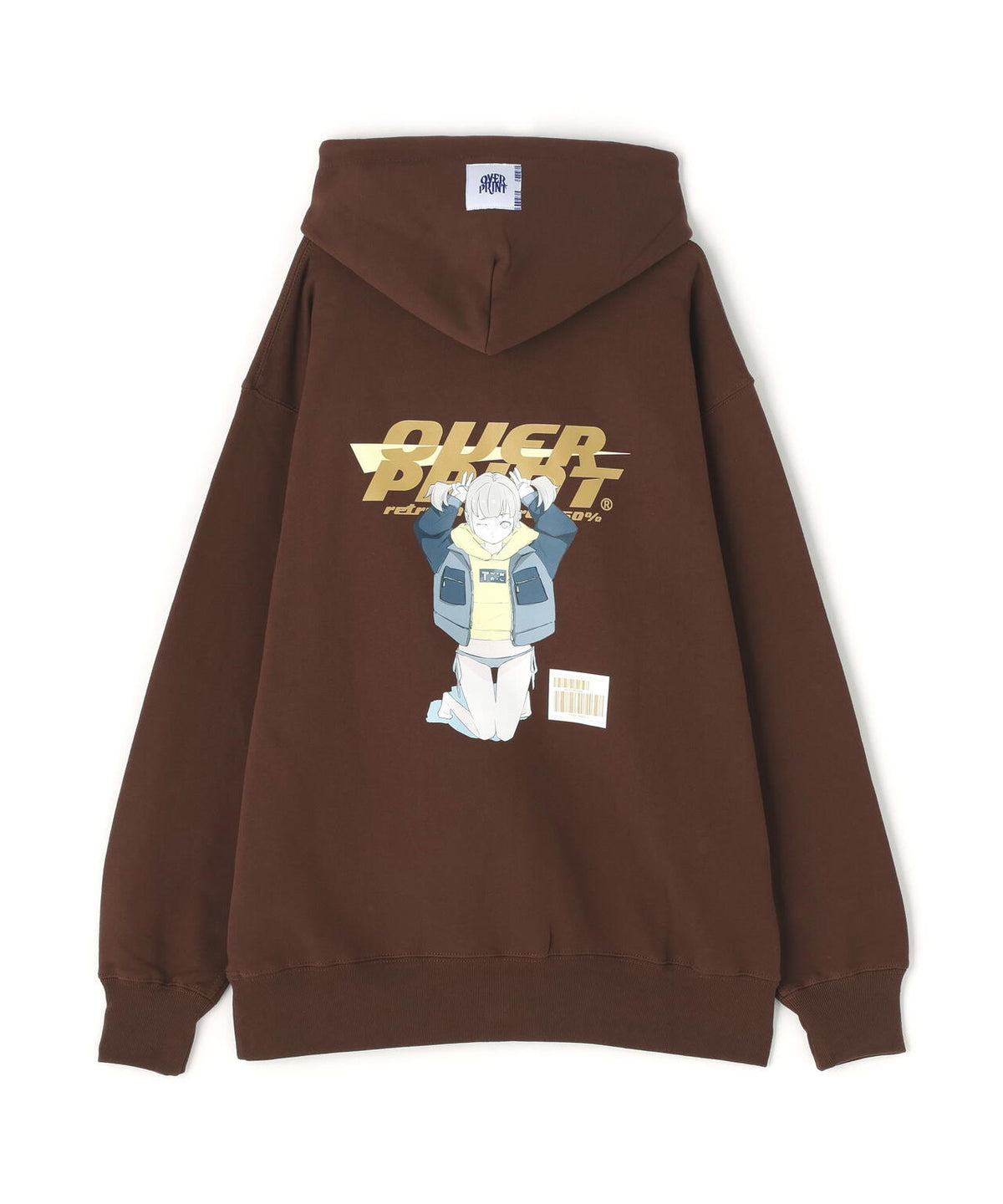 overprint/オーバープリント/GALLERY HOODIE A