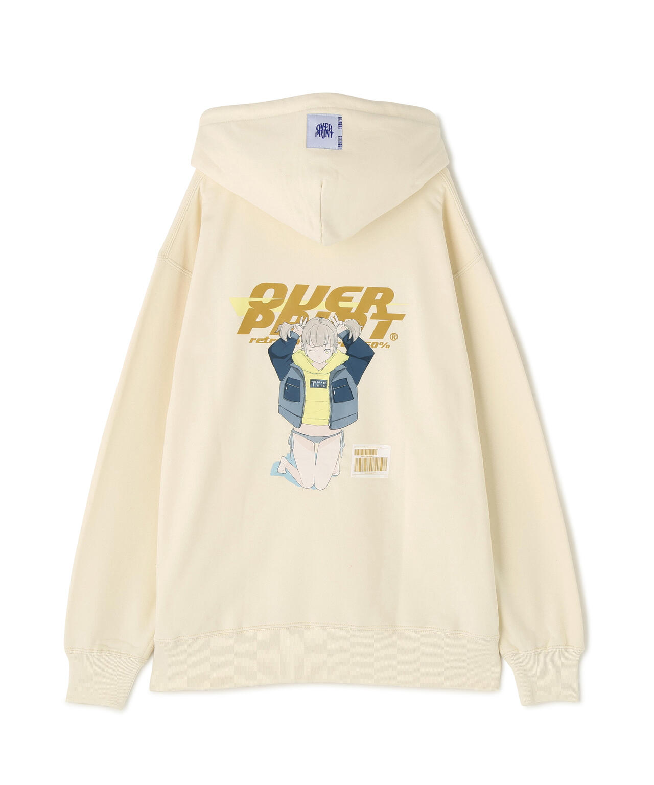 overprint/オーバープリント/GALLERY HOODIE A