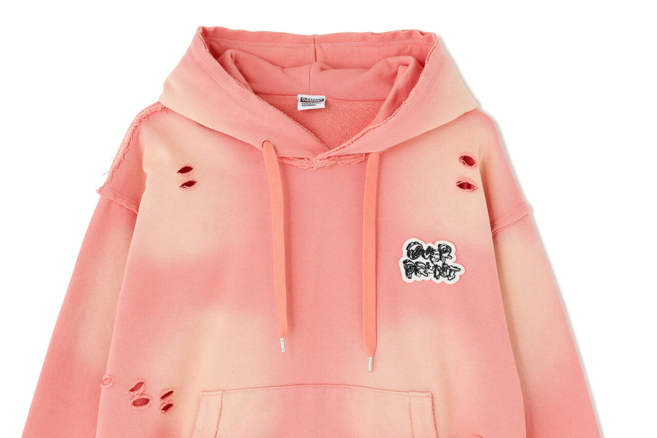 overprint/オーバープリント/PATCH Hoodie