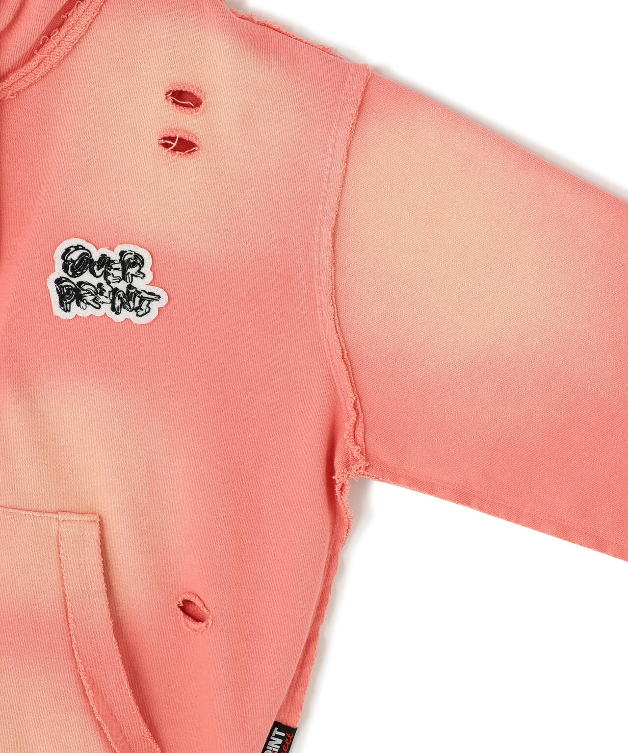 overprint/オーバープリント/PATCH Hoodie