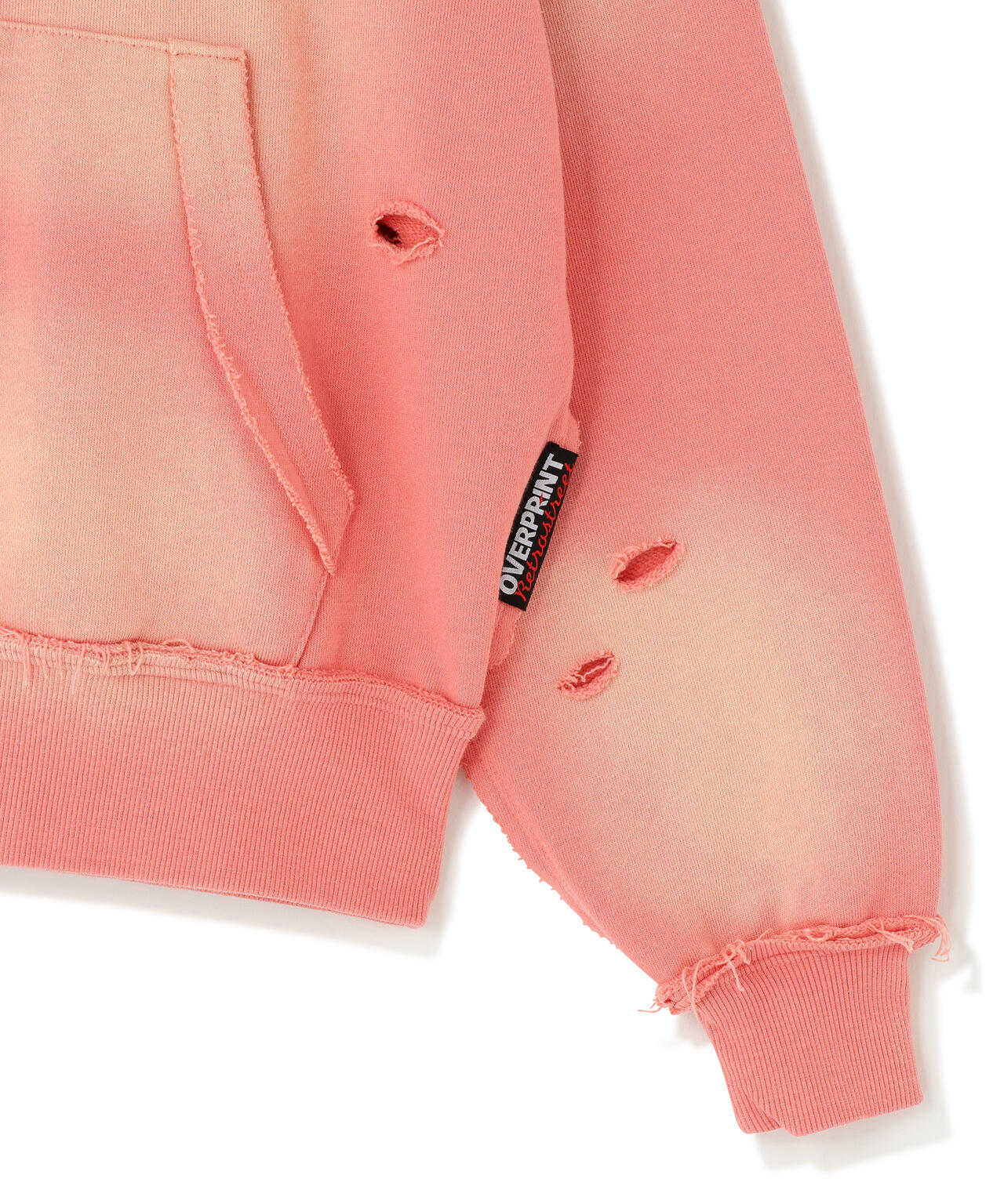 overprint/オーバープリント/PATCH Hoodie