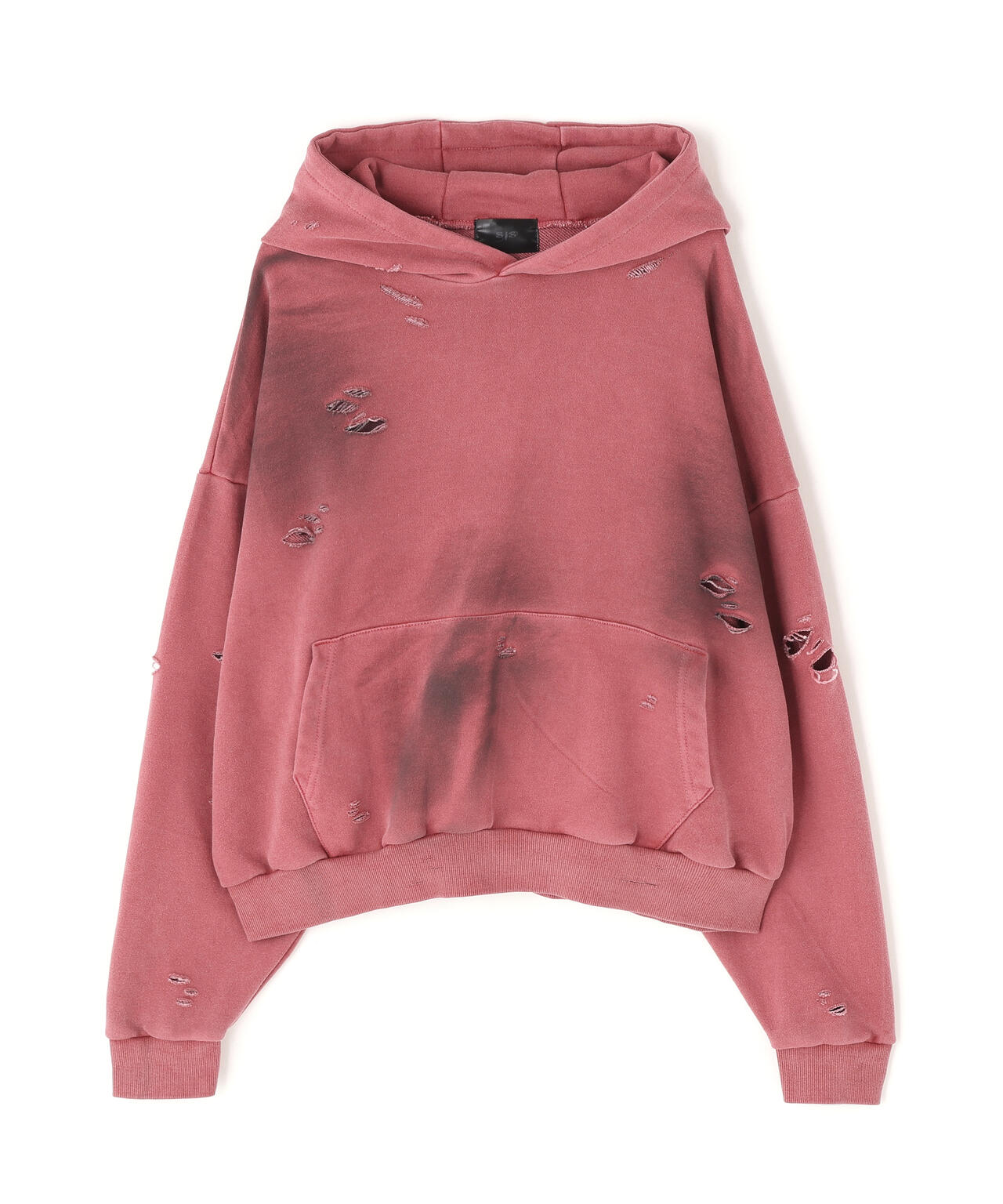 SIS/エスアイエス/Damage Pullover Hoodie