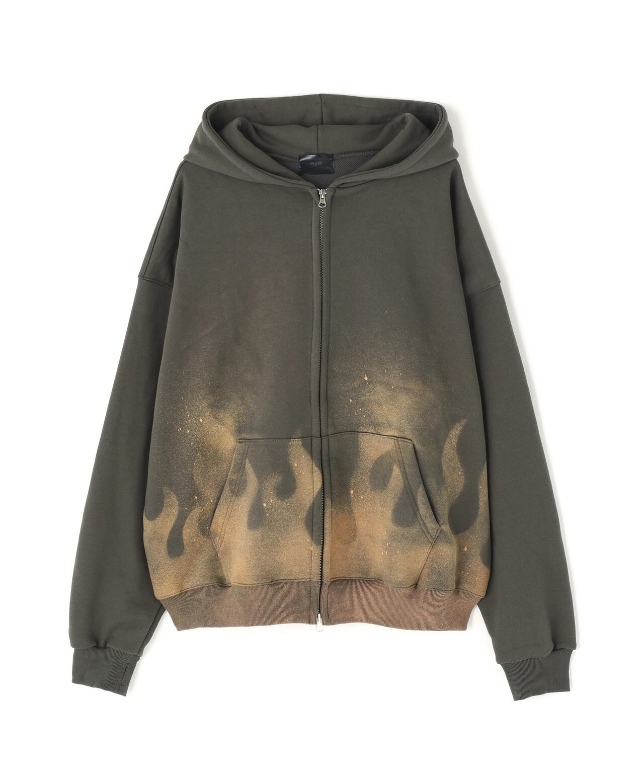 SIS/エスアイエス/Fire Pattern Zip Hoodie