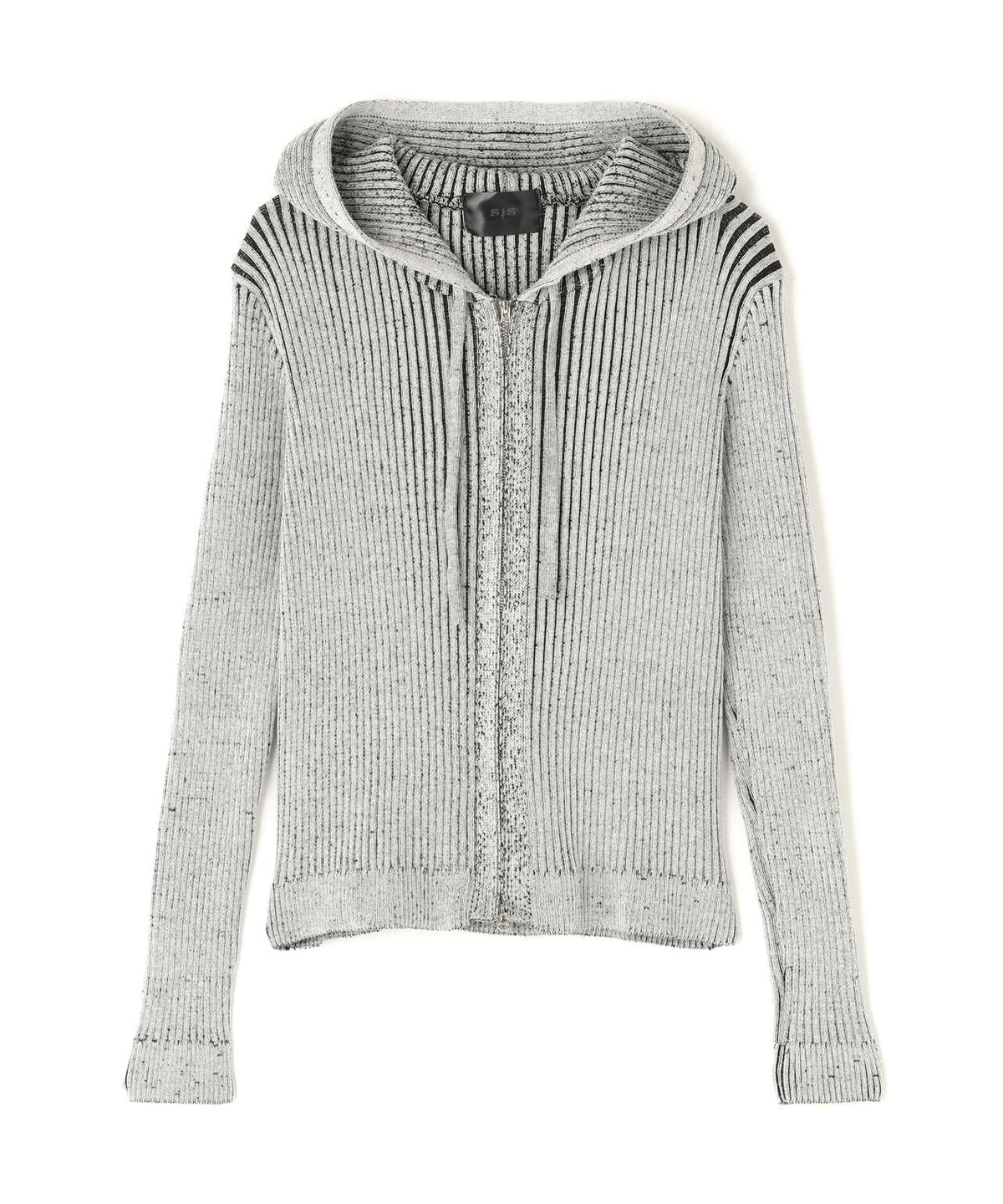 SIS/エスアイエス/Rib Zip Hoodie