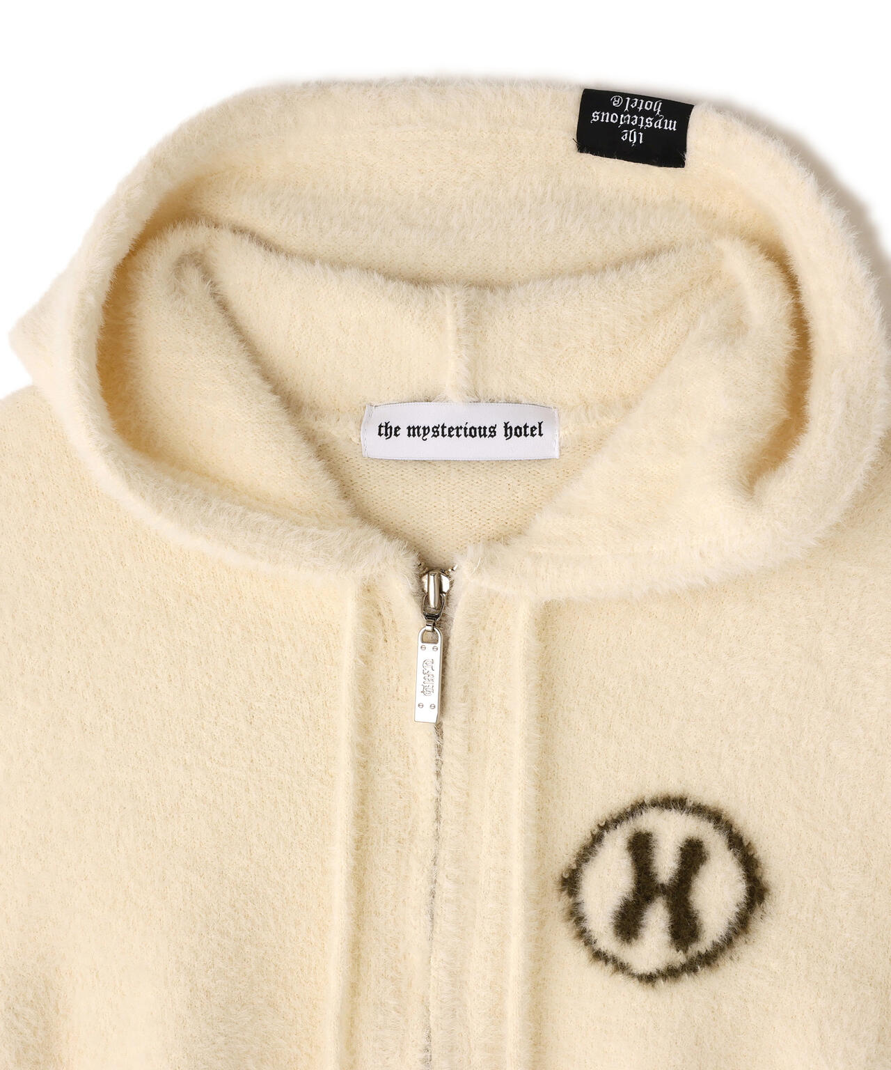 THE MYSTERIOUS HOTEL/ザ ミステリアス ホテル/HOTEL FUR KNIT ZIP-UP