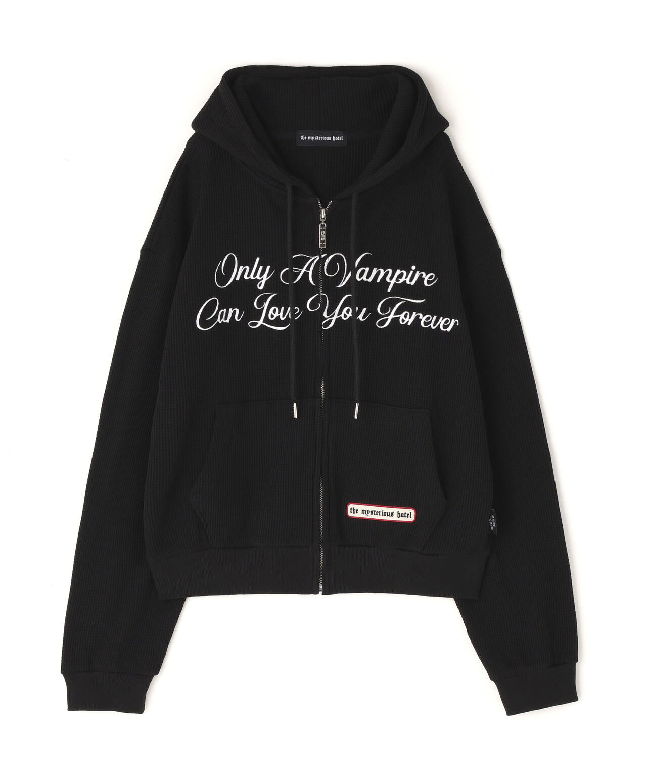 THE MYSTERIOUS HOTEL/ザ ミステリアス ホテル/WAFLE HOODIE ZIP-UP