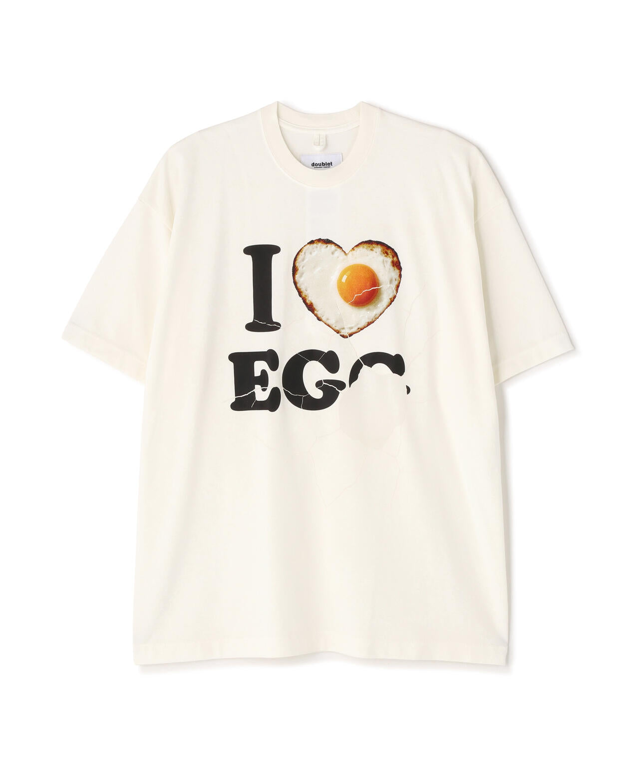 doublet/ダブレット/I LOVE EGG T-SHIRT