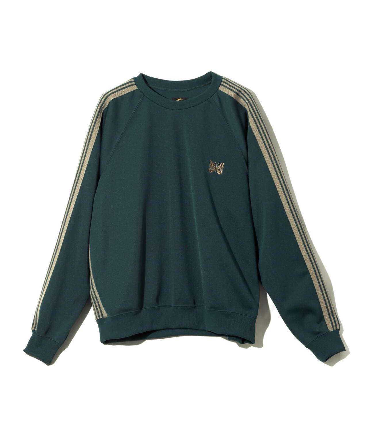 NEEDLES/ニードルズ/TRACK CREW NECK SHIRT - POLY SMOOTH