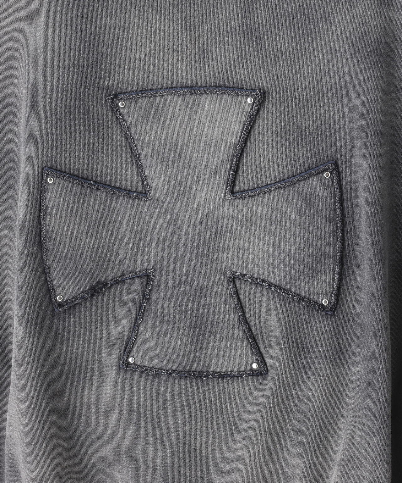 DankeSchon/ダンケシェーン/SPRAY PIGMENT SWEAT CREWNECK IRON
