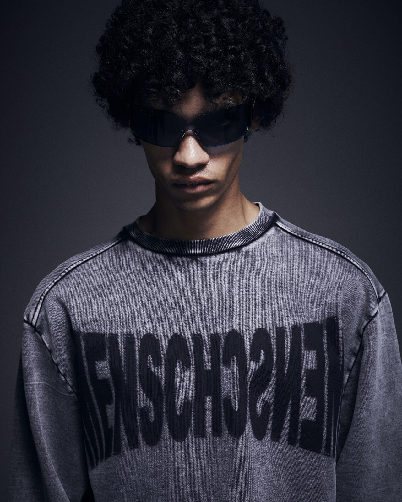 DankeSchon/ダンケシェーン/CHEMICAL SWEAT CREWNECK