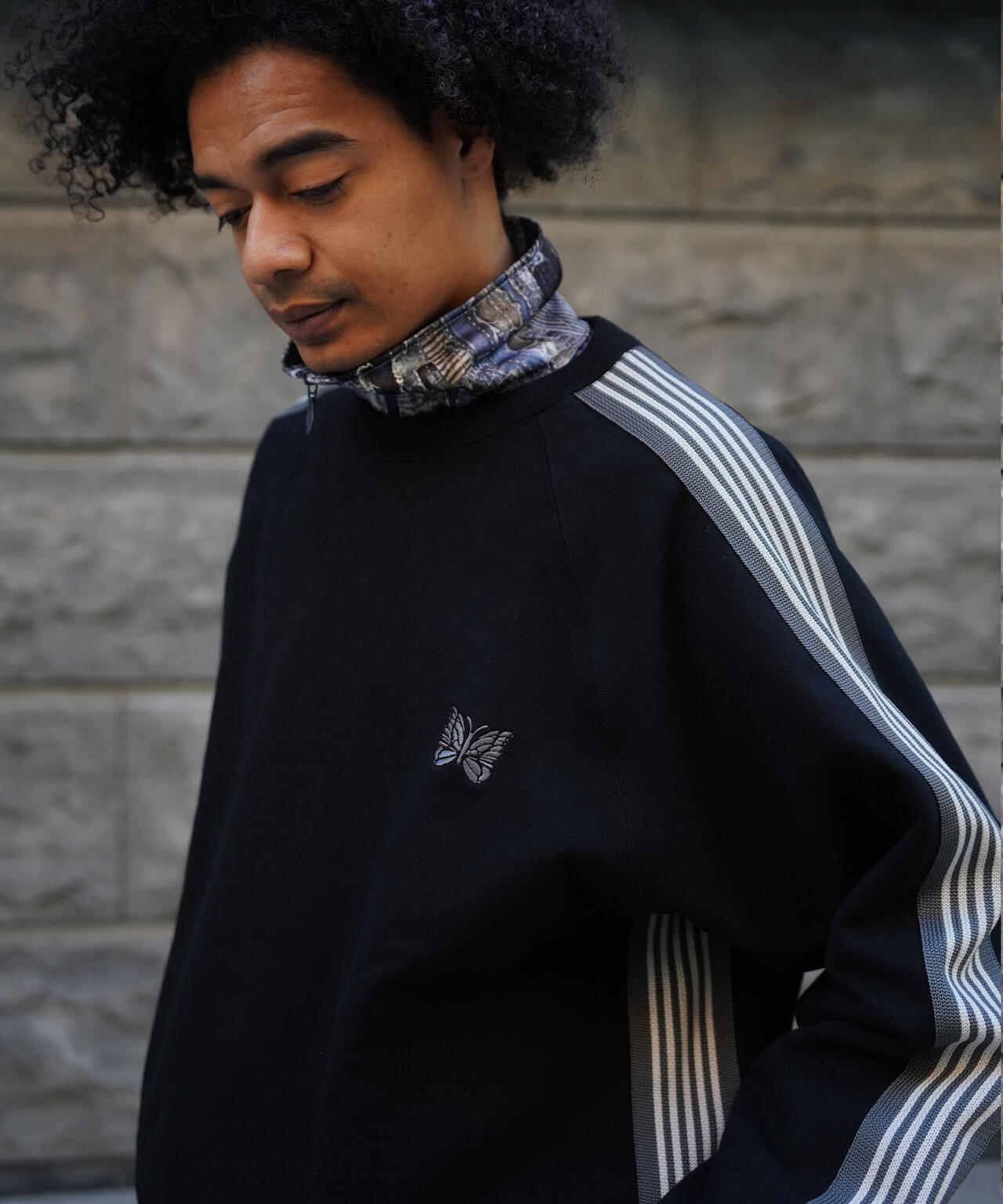 NEEDLES/ニードルズ/【LHP EXCLUSIVE】TRACK CREW NECK - COTTON JERSEY