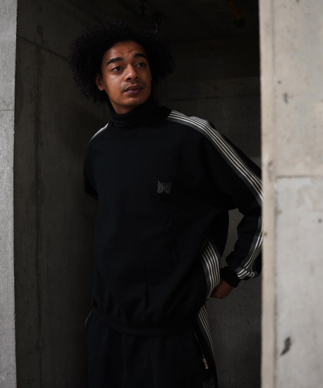 NEEDLES/ニードルズ/【LHP EXCLUSIVE】TRACK CREW NECK - COTTON JERSEY