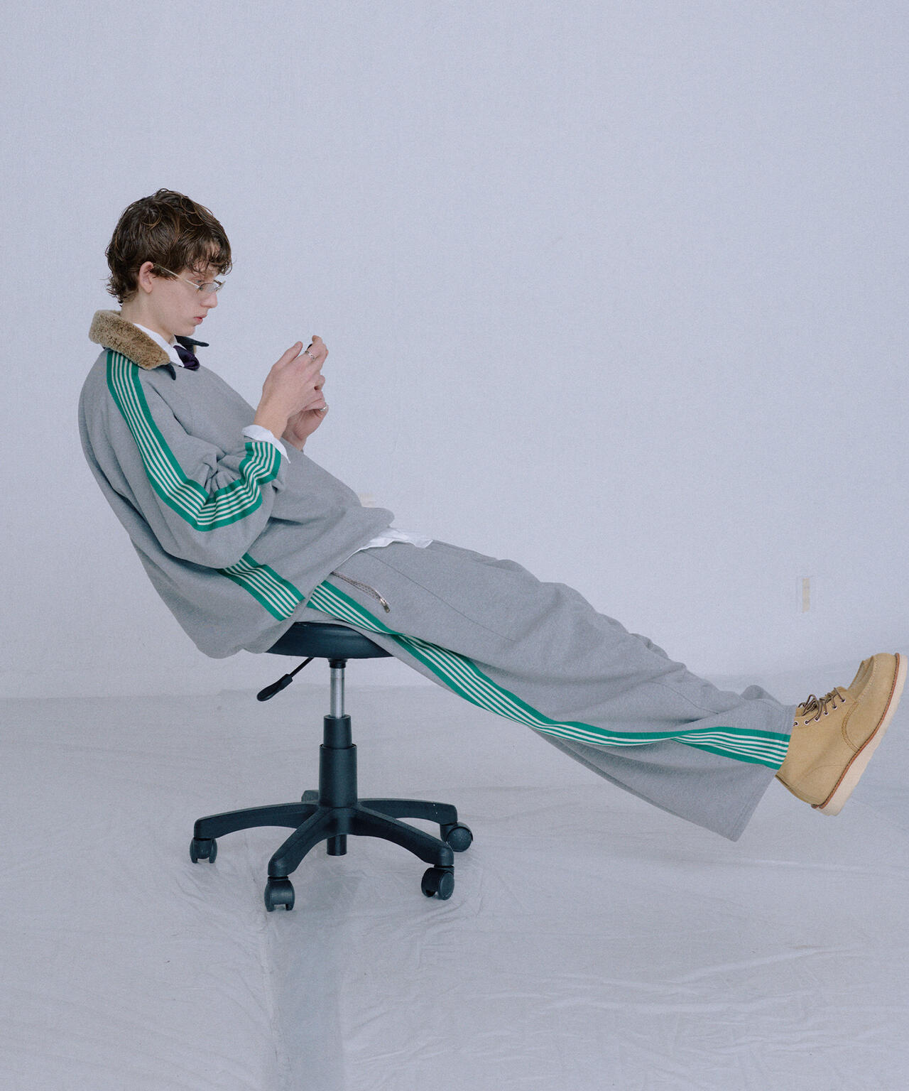 NEEDLES/ニードルズ/【LHP EXCLUSIVE】TRACK CREW NECK - COTTON JERSEY