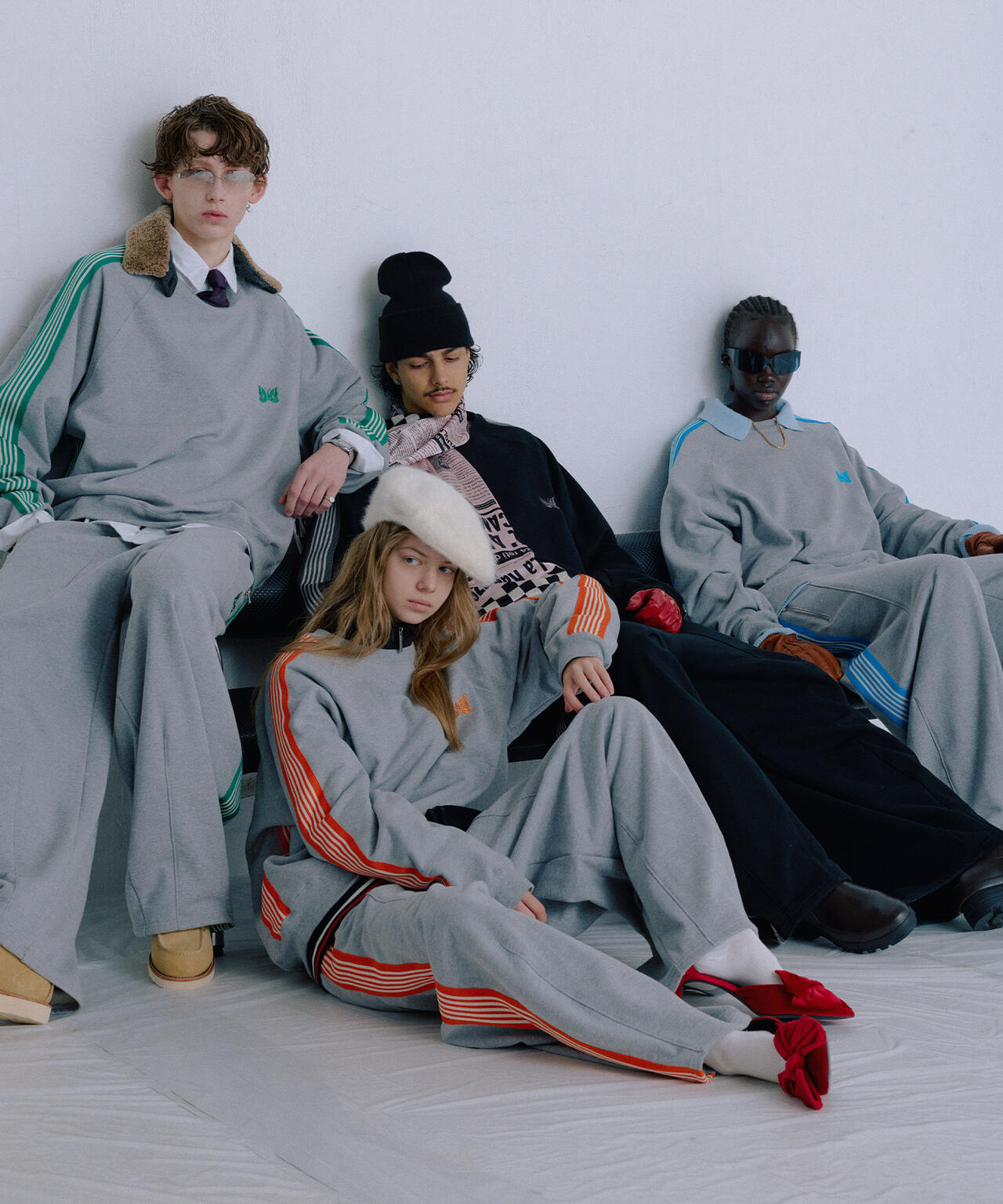 NEEDLES/ニードルズ/【LHP EXCLUSIVE】TRACK CREW NECK - COTTON JERSEY