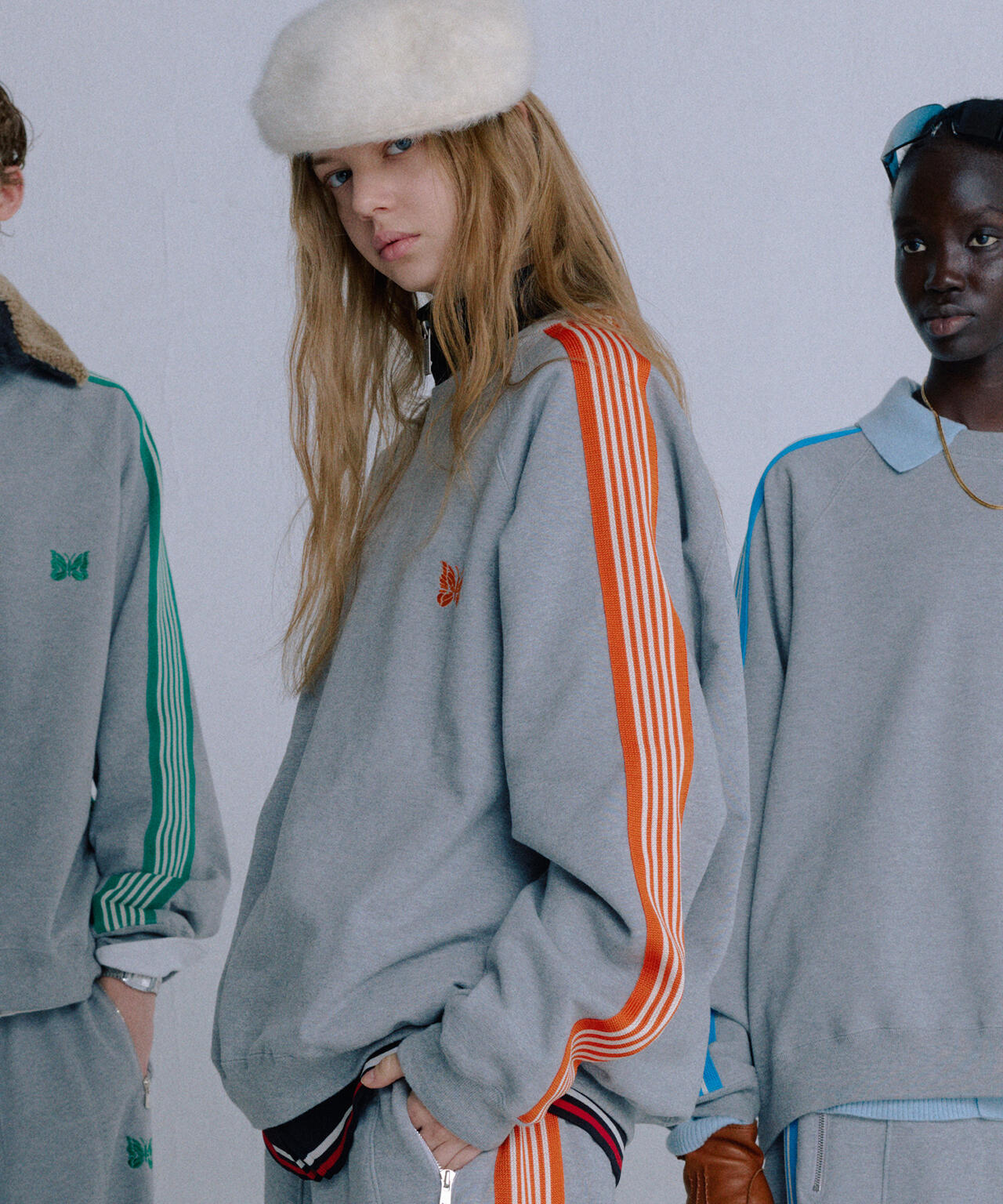 NEEDLES/ニードルズ/【LHP EXCLUSIVE】TRACK CREW NECK - COTTON JERSEY