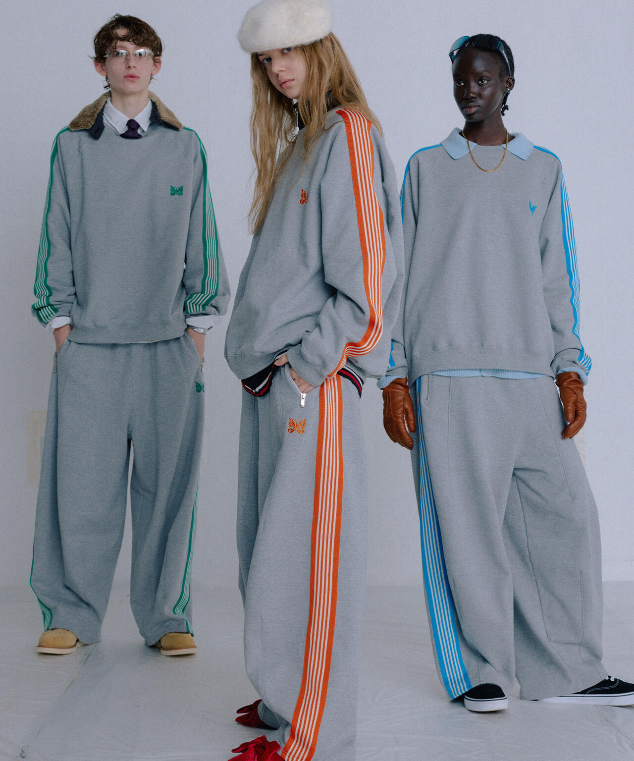 NEEDLES/ニードルズ/【LHP EXCLUSIVE】TRACK CREW NECK - COTTON JERSEY