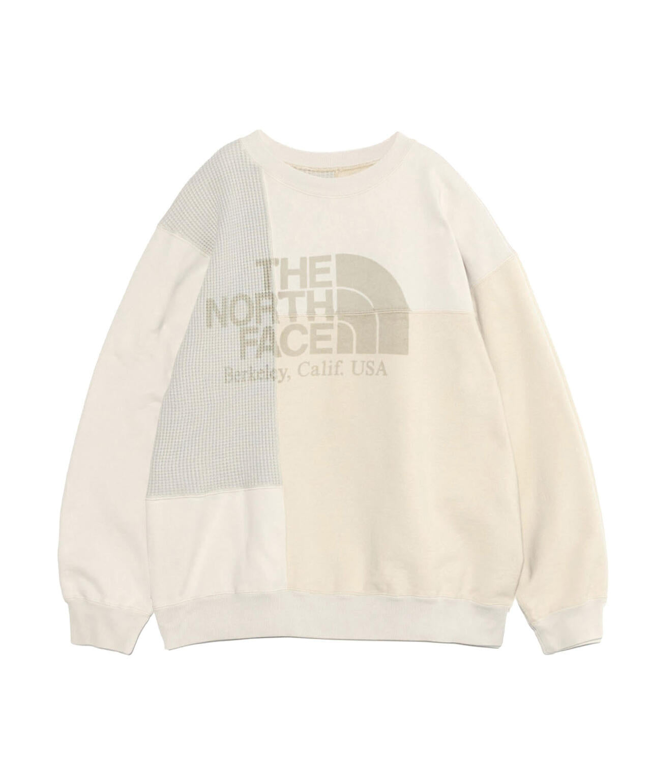 THE NORTH FACE PURPLE LABEL/Field Patchworked Crewneck Sweatshirt