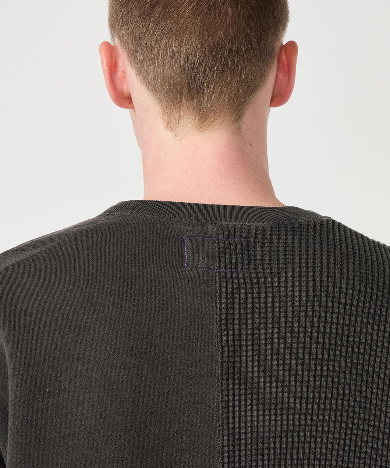 THE NORTH FACE PURPLE LABEL/Field Patchworked Crewneck Sweatshirt