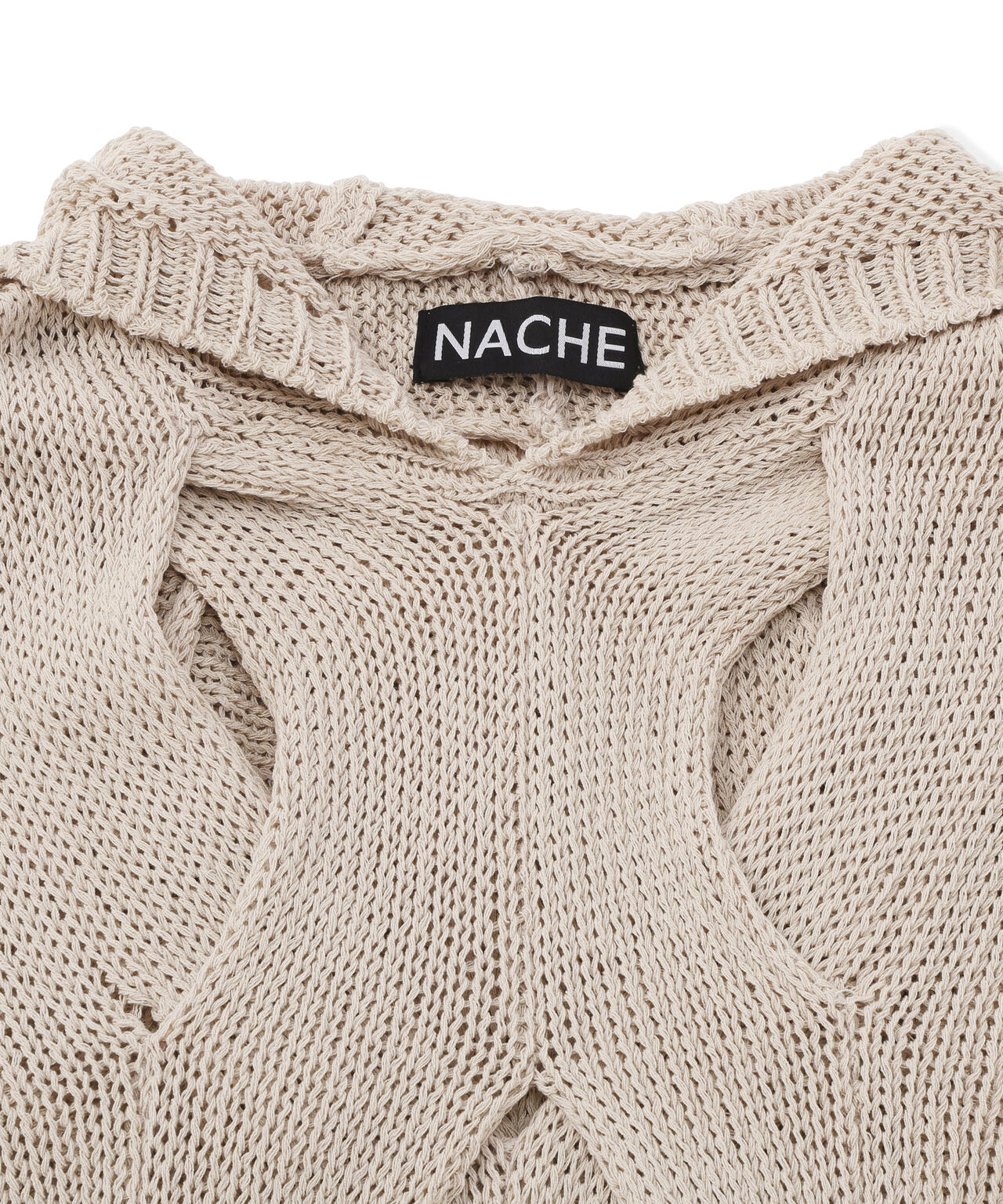 NACHE/ナチェ/OUT KNITTED SLEEVELESS