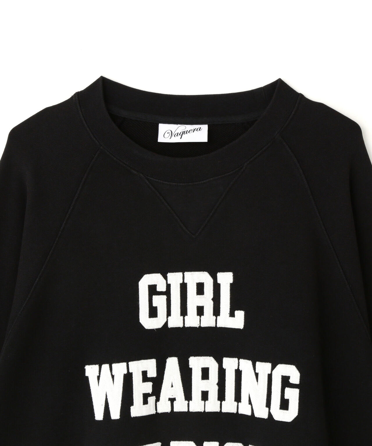 VAQUERA/ヴァケラ/WOMEN OVERSIZED SWEAT SHIRT