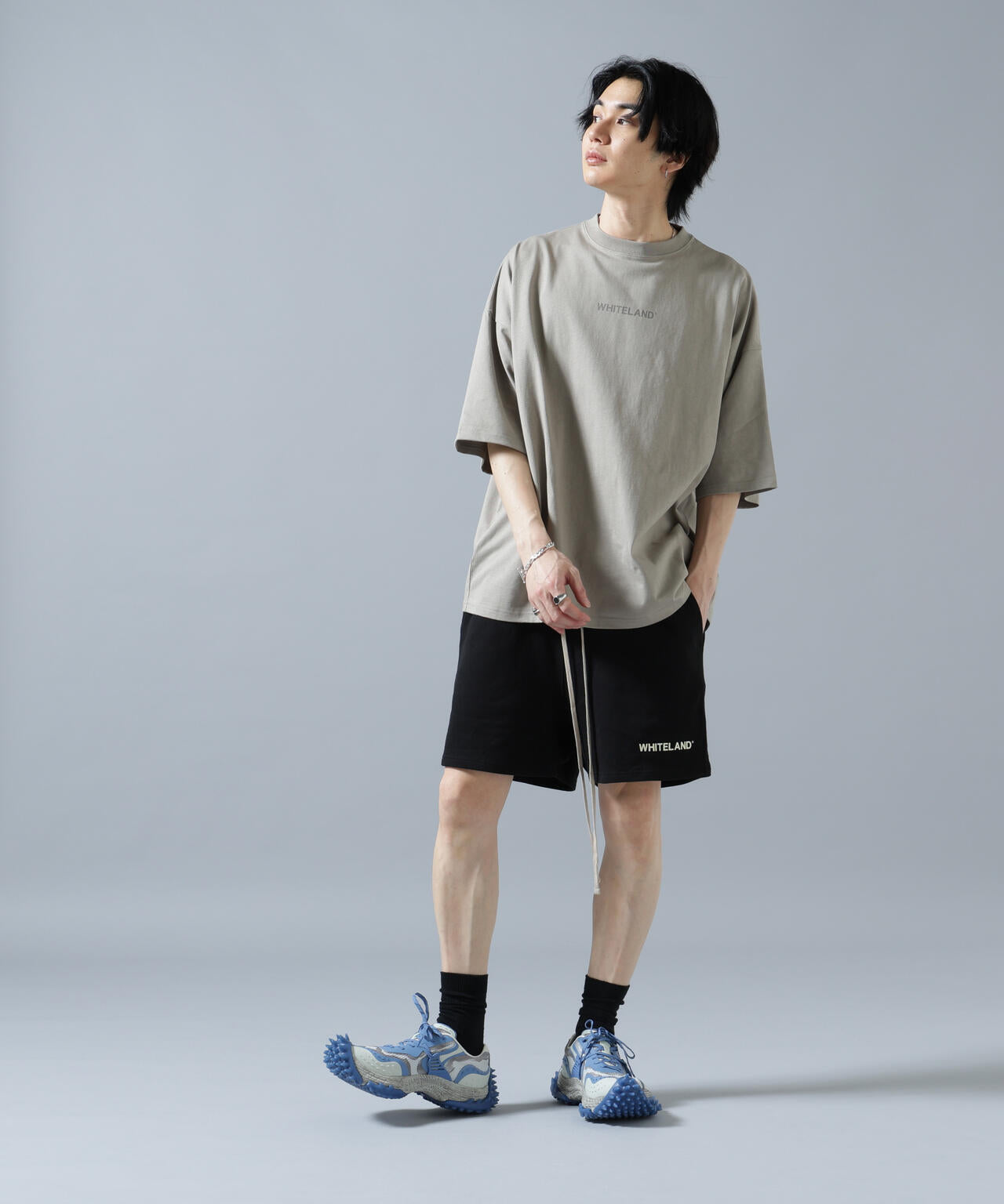 【WEB&DEPOT限定】WHITELAND/ホワイトランド/LOGO S/S TEE