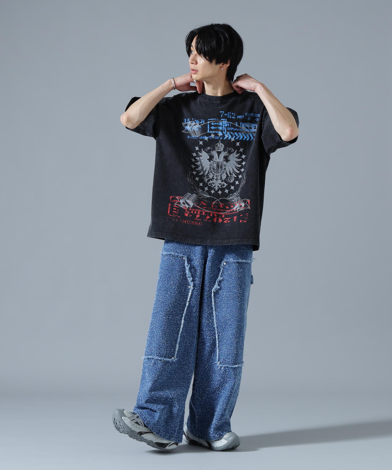 H:180cm C:88cm W:69cm H:90cm 着用サイズ:L